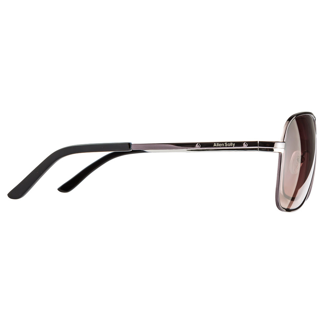 BRANDED Dark Gunmetal Full Rim Rectangle right side