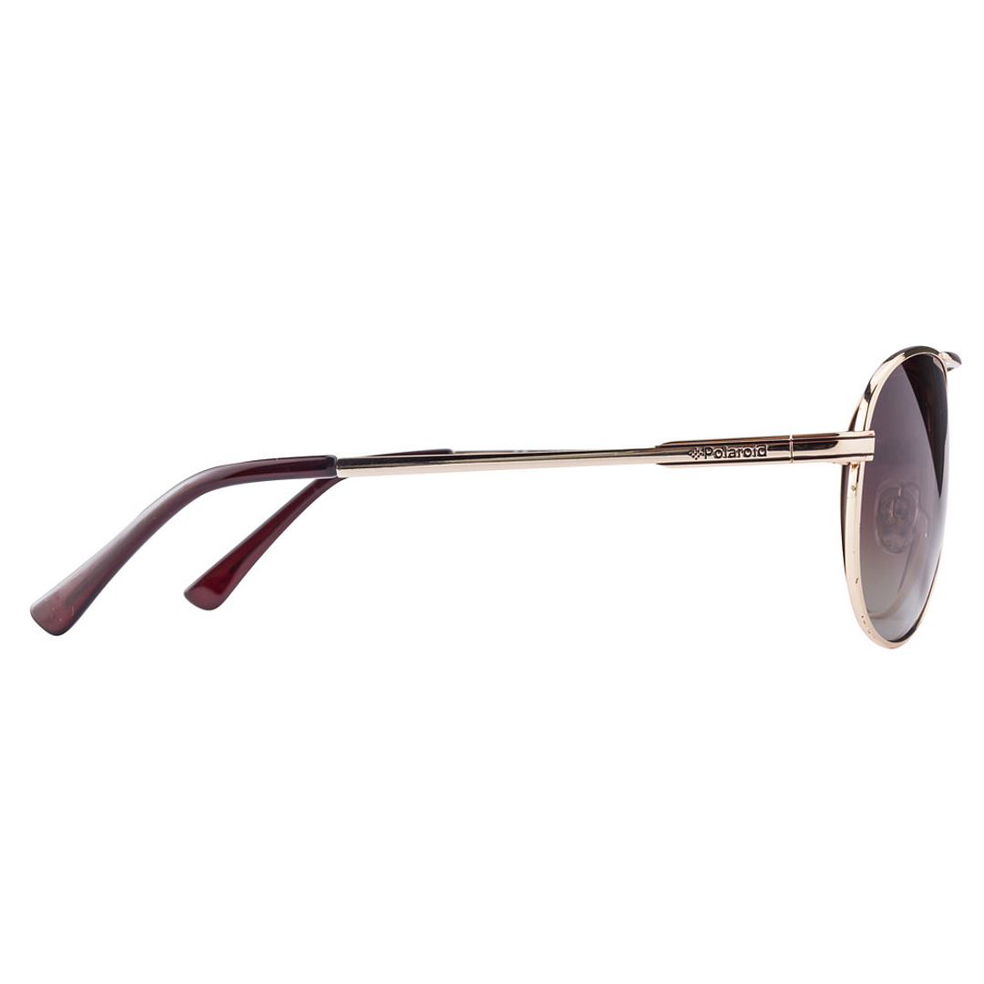 Polaroid Gold Full Rim Aviator right side