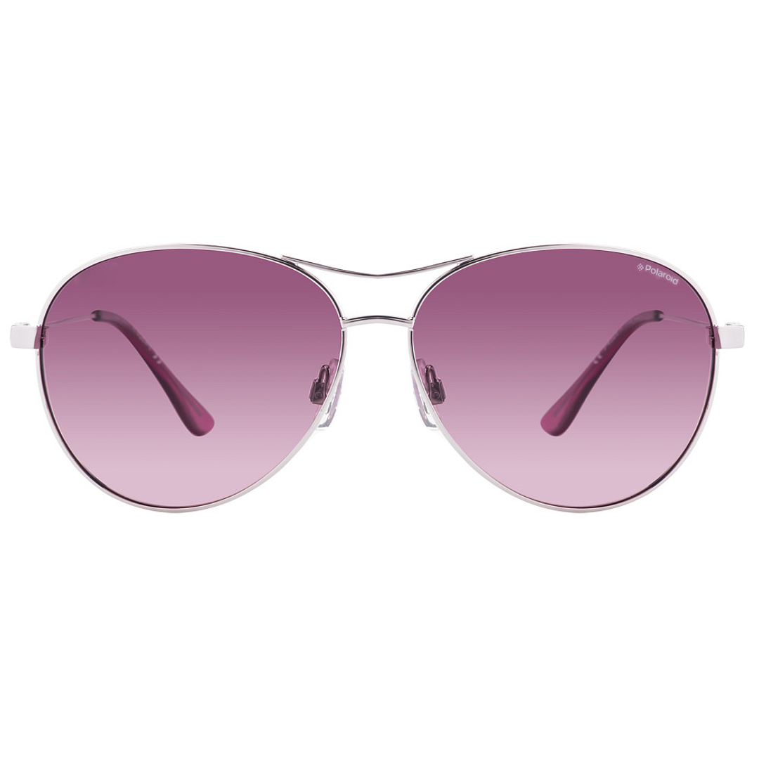Buy Polaroid P4329A Medium Size-62 Silver Purple Unisex  display picture 1