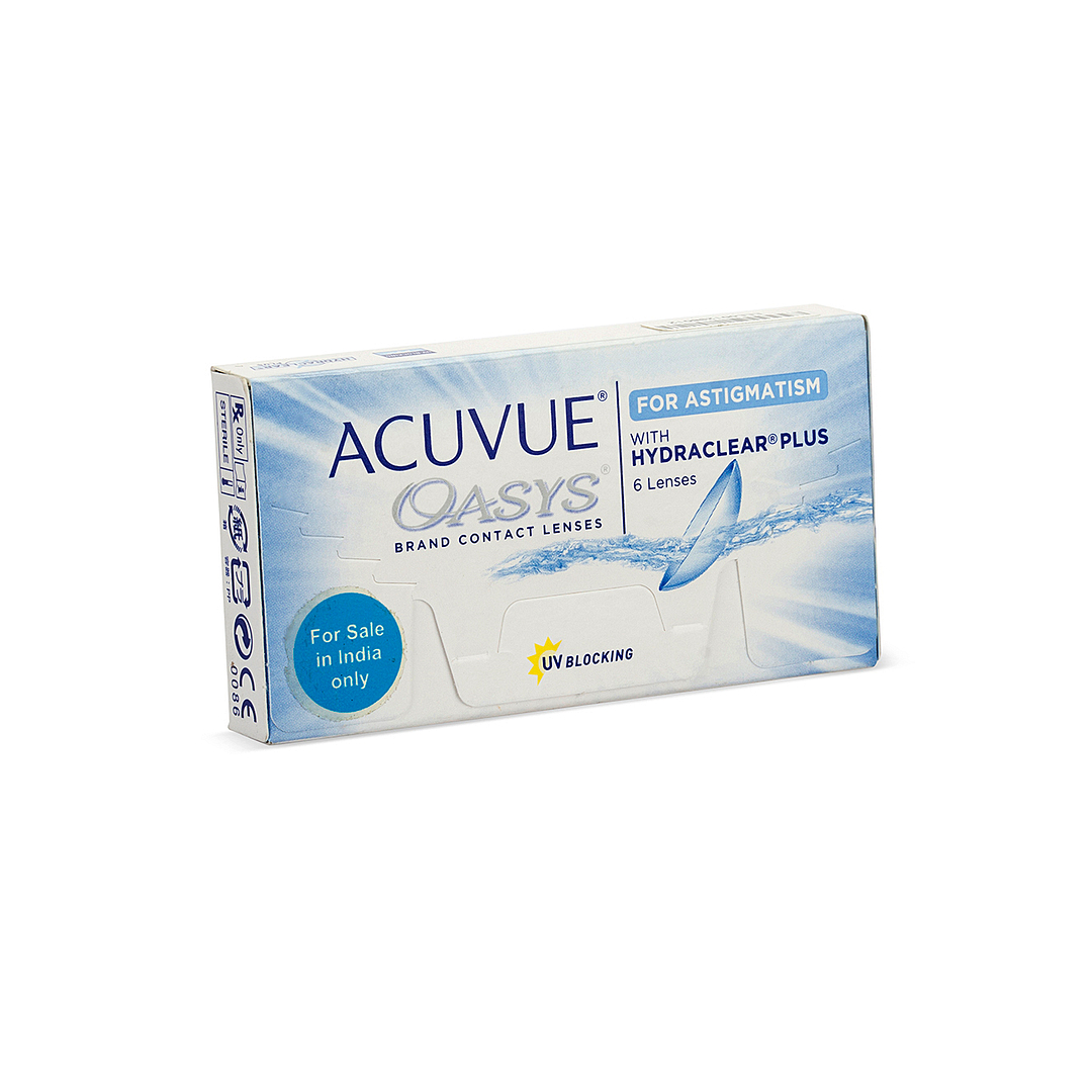 Acuvue Oasys Johnson Johnson Acuvue Oasys for Astigmatism 6 LP right side