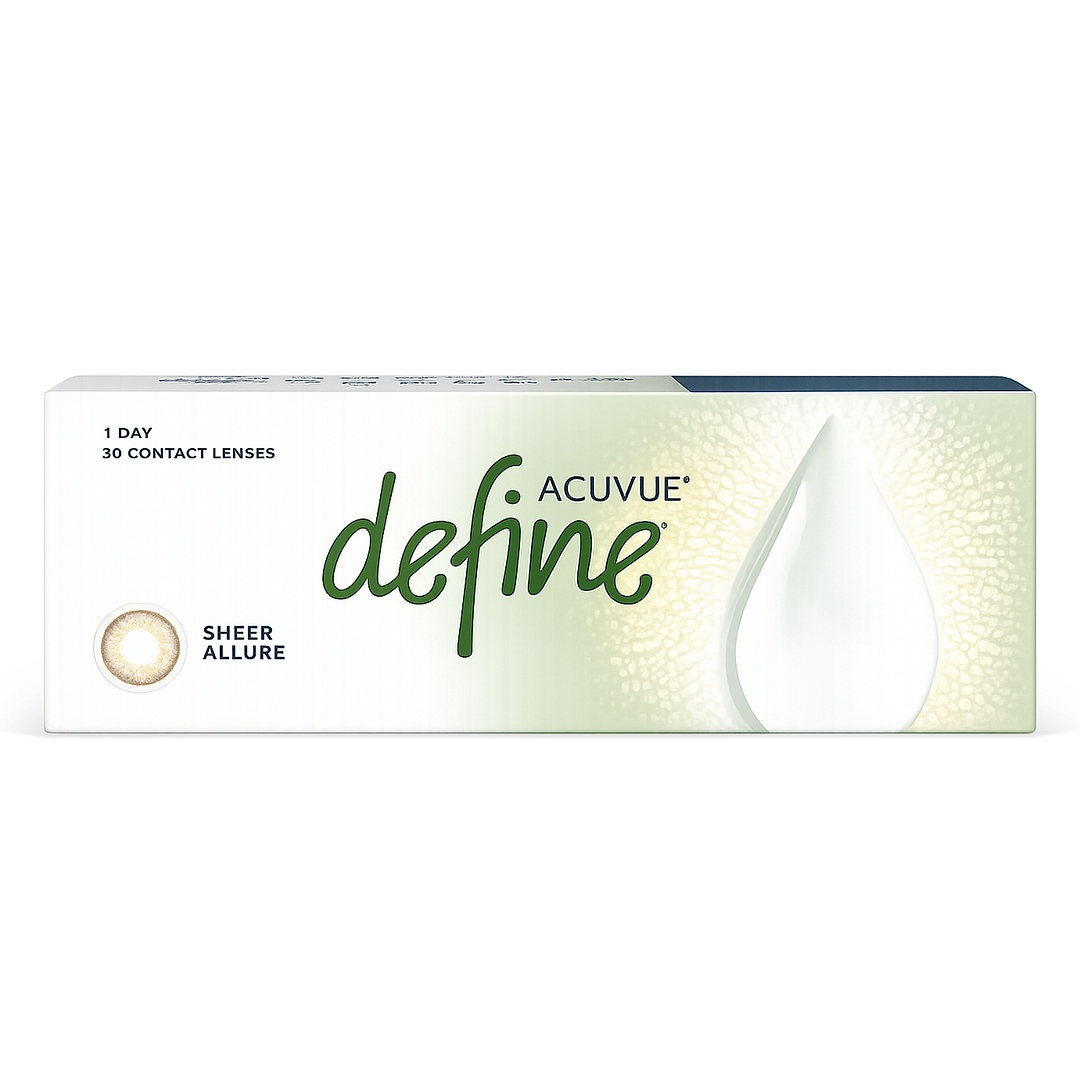 Acuvue 1 Day Acuvue Define With Lacreon Sheer Allure right side