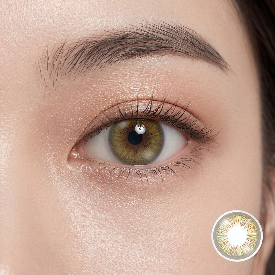 Acuvue Acuvue 1 Day Define Fresh Hazel Zero Power left side