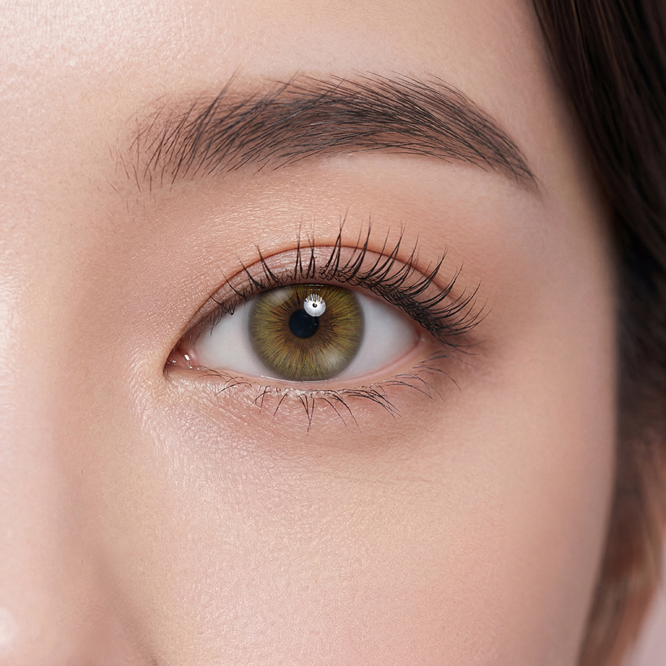 Acuvue Acuvue 1 Day Define Fresh Hazel Zero Power left side