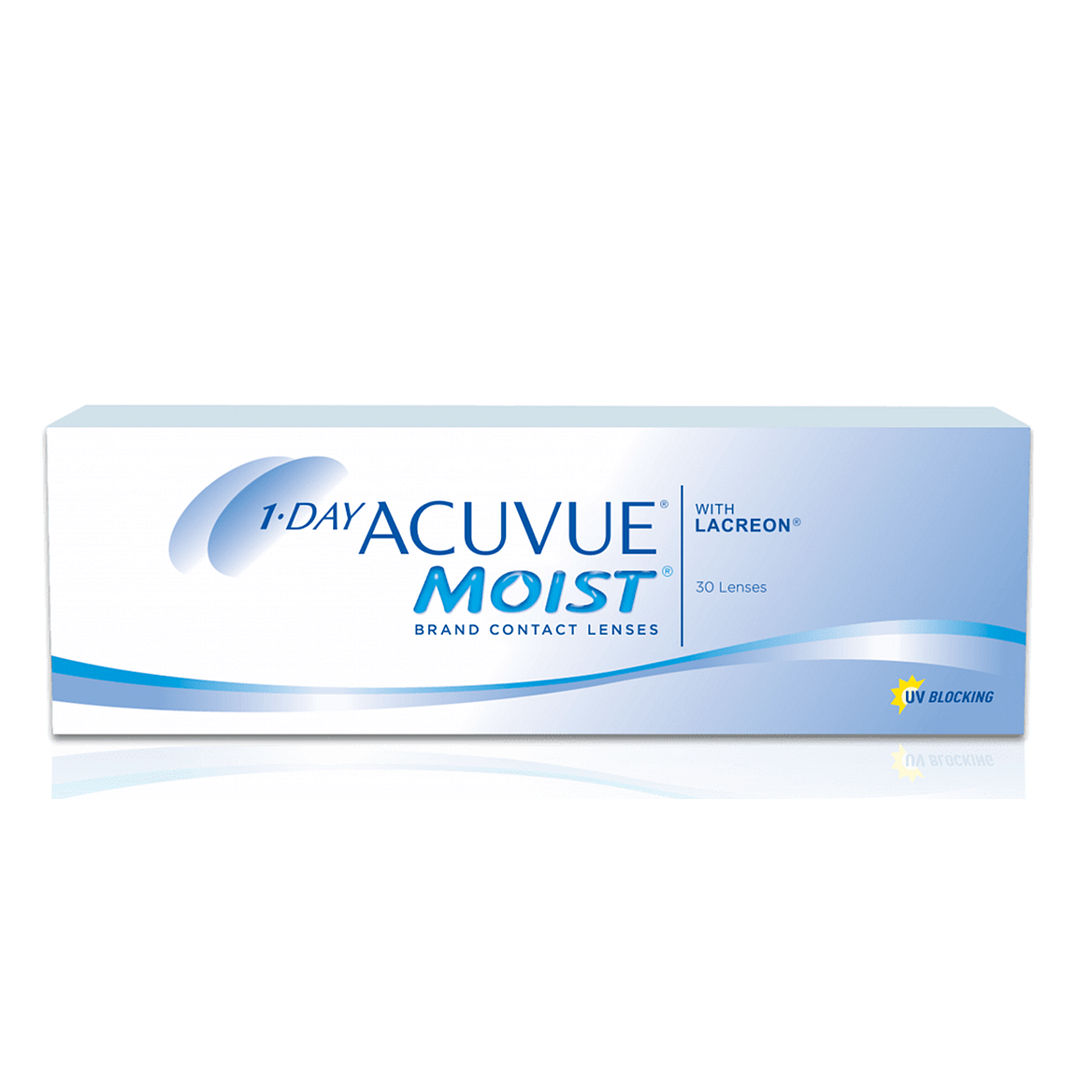 Acuvue Acuvue Moist Daily Clear Base-curve 8.5mm left side