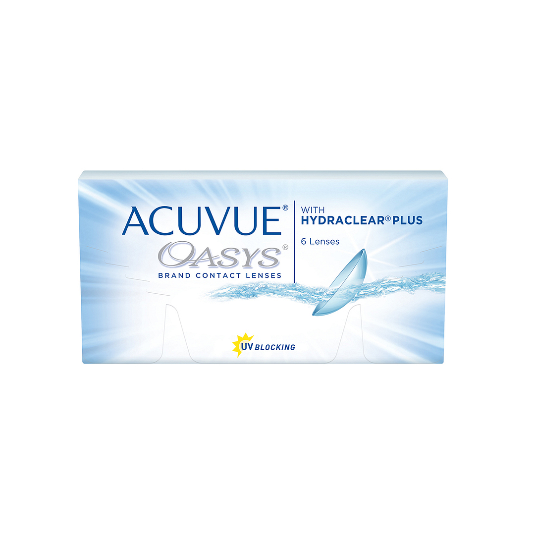 Acuvue Acuvue Oasys Bi-Weekly Clear Base-curve 8.4mm left side