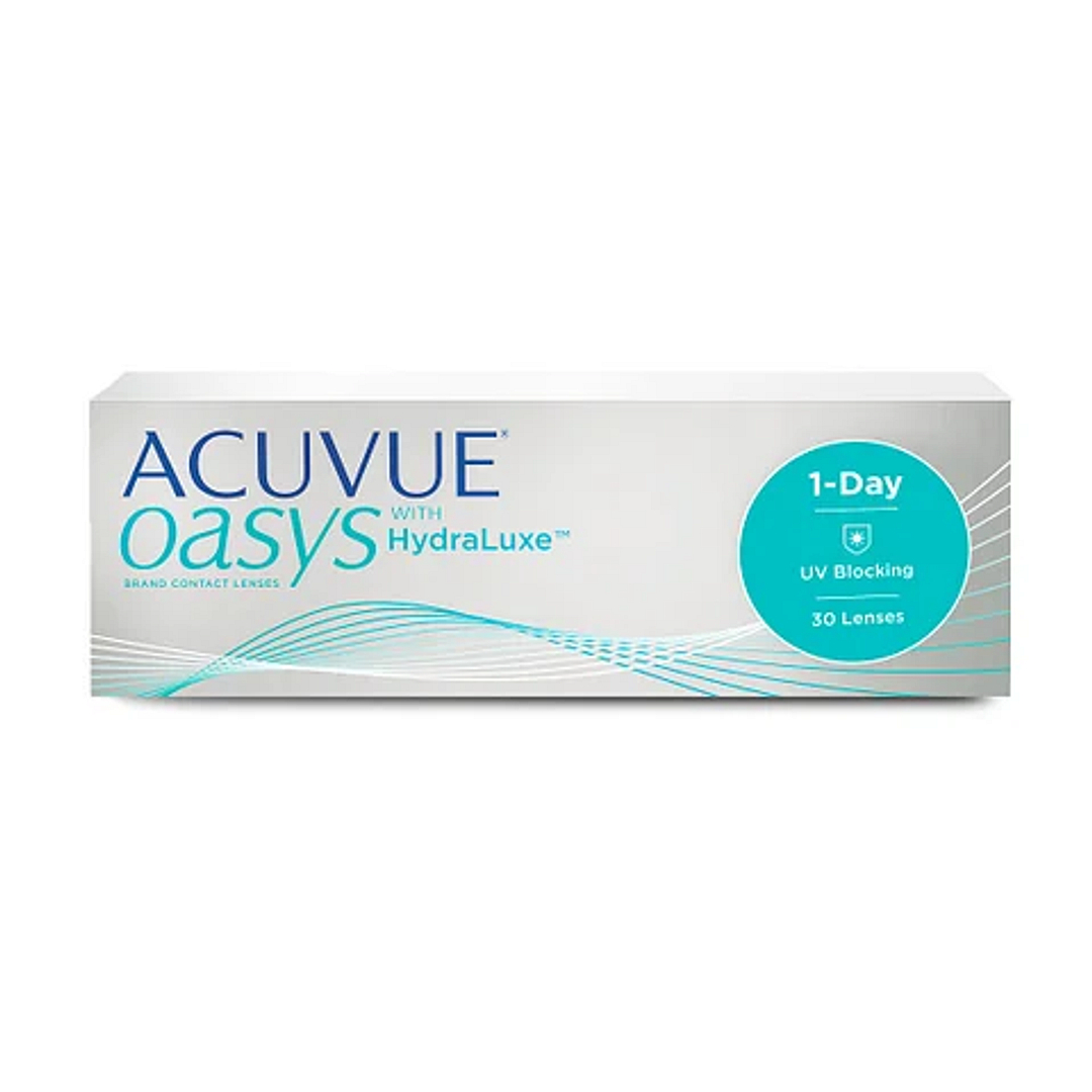 Acuvue Acuvue Oasys Daily Clear Base-curve 9 left side