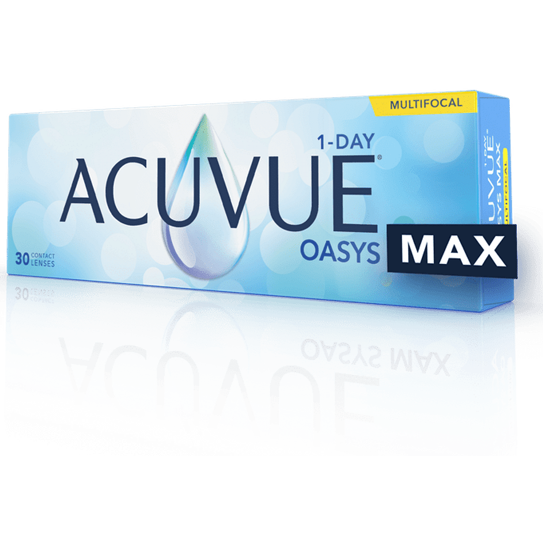 Acuvue Acuvue Oasys Max Multifocal Daily 30 Lens Pack Contact Lens left side