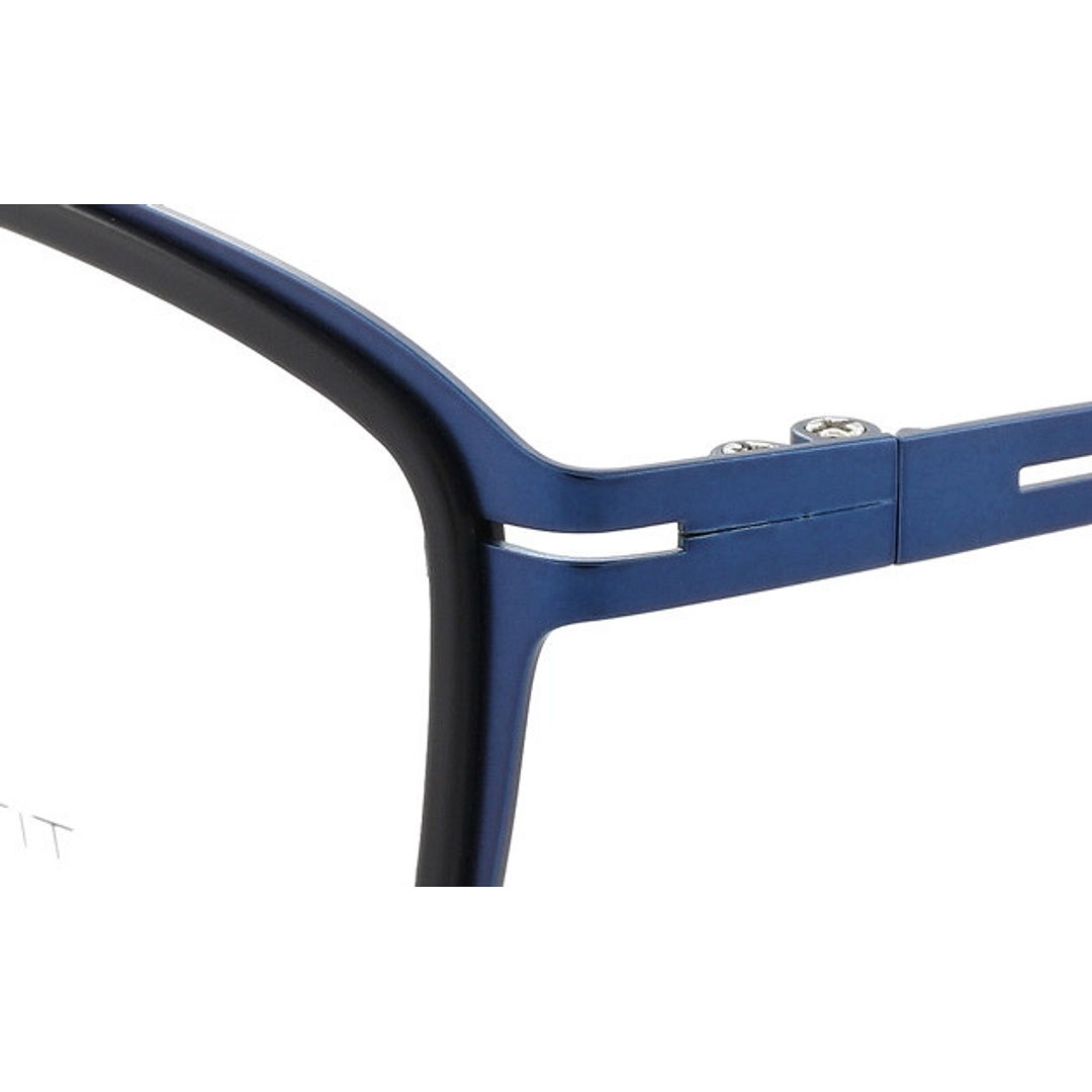 OWNDAYS | AIR Sky Blue Full Rim Rectangle left side