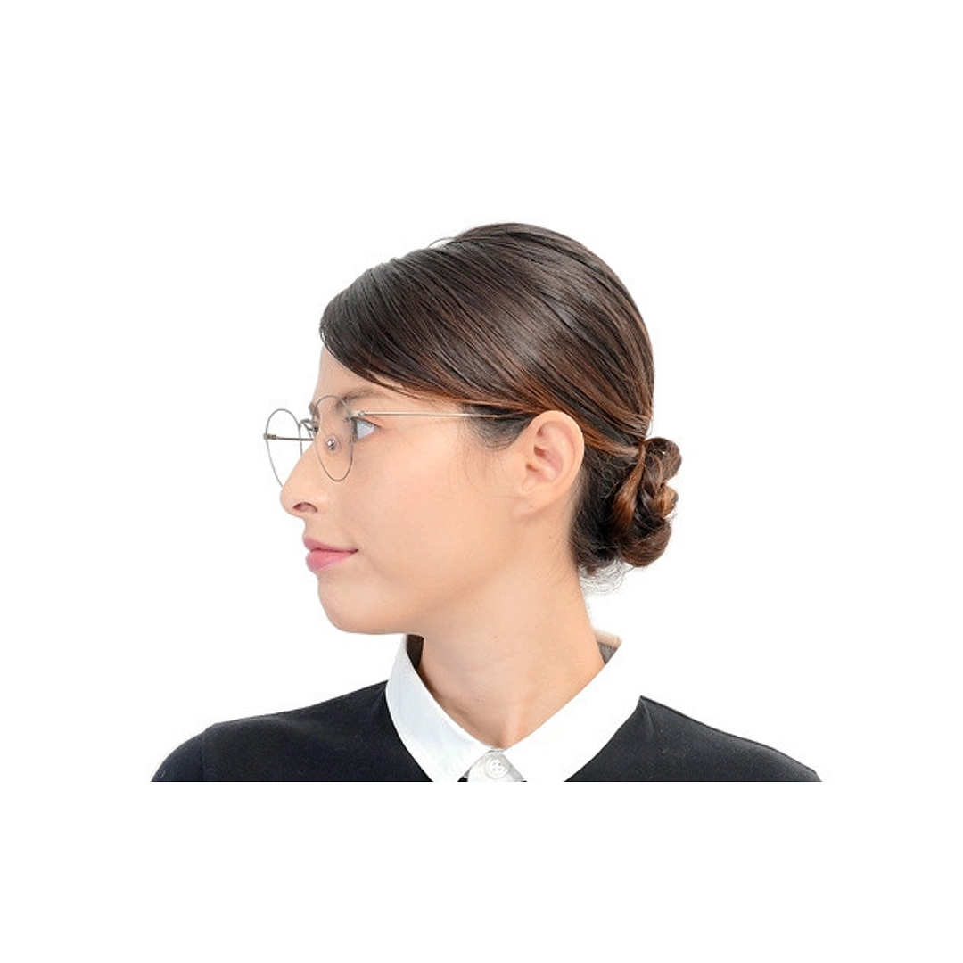 OWNDAYS | AIR MATTE BLACK Full Rim Round right side