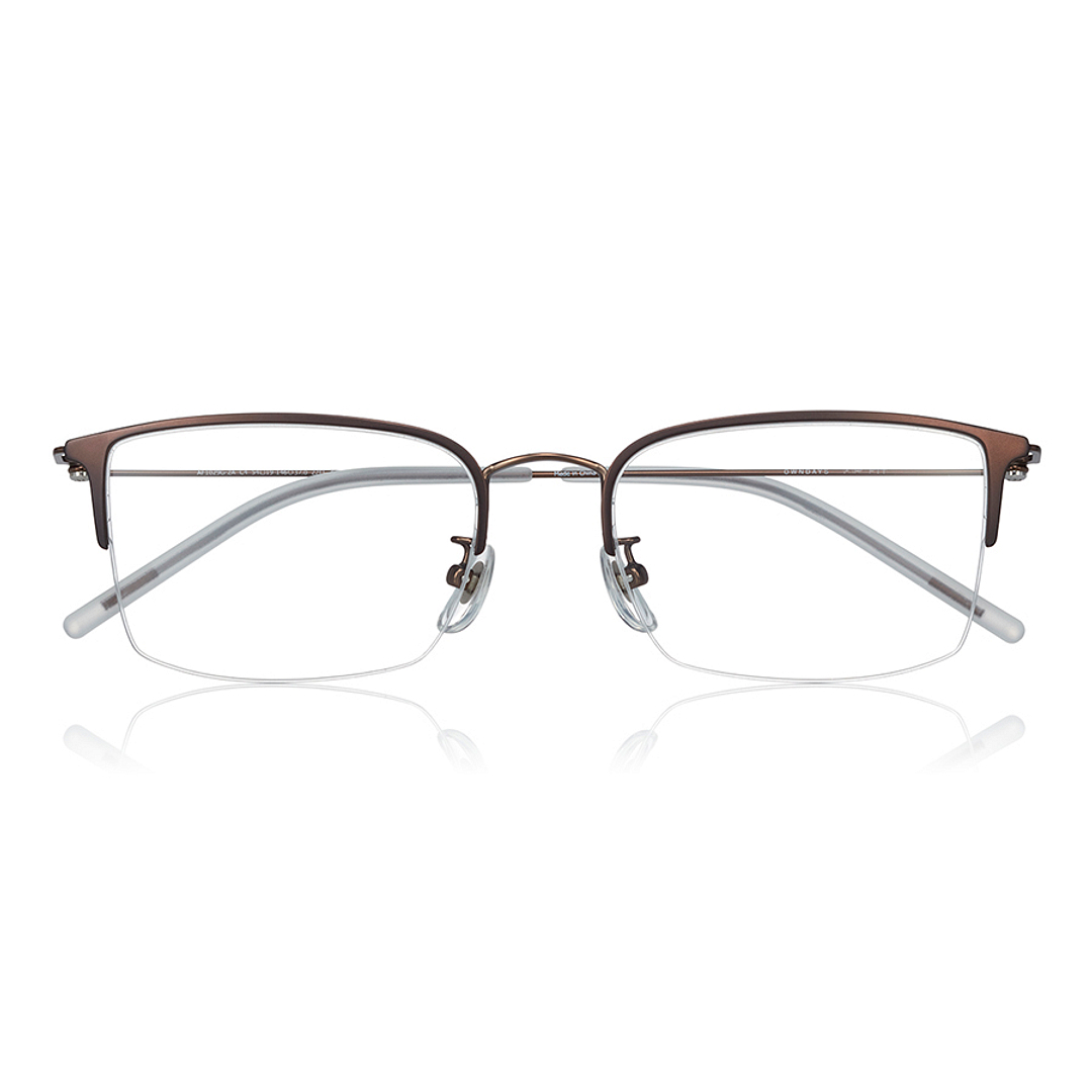 OWNDAYS | AIR Dark Brown Full Rim Square right side
