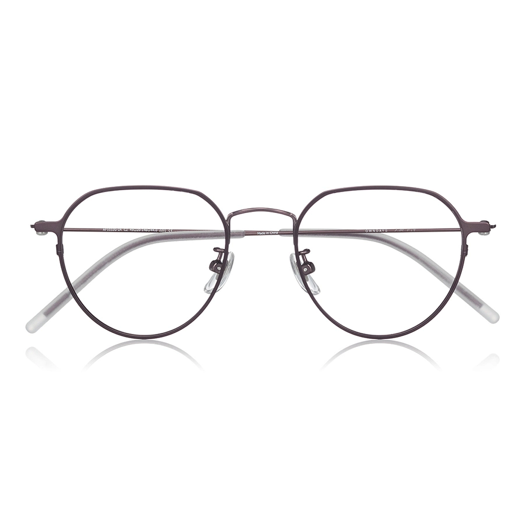 OWNDAYS | AIR Dark Brown Full Rim Boston right side