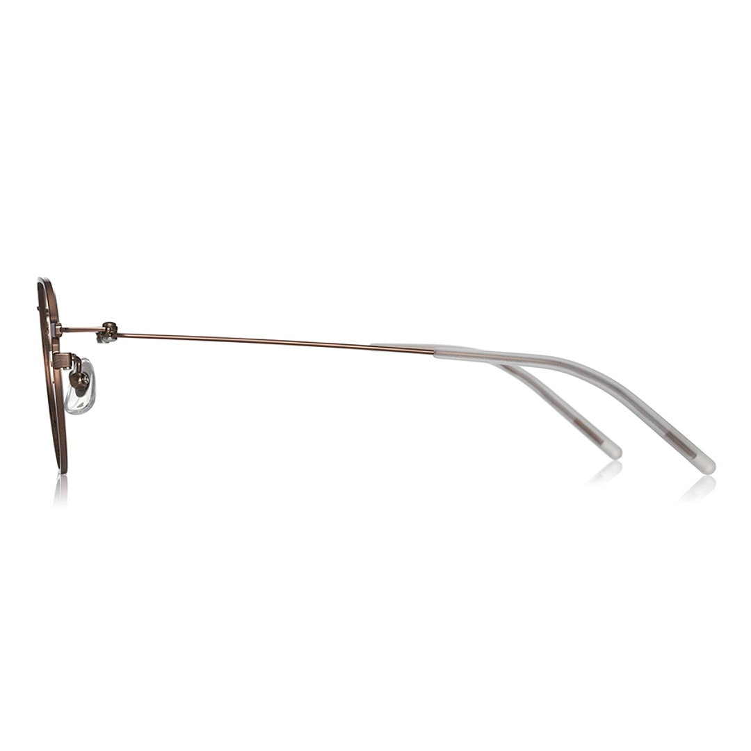 OWNDAYS | AIR Light Brown Full Rim Boston left side