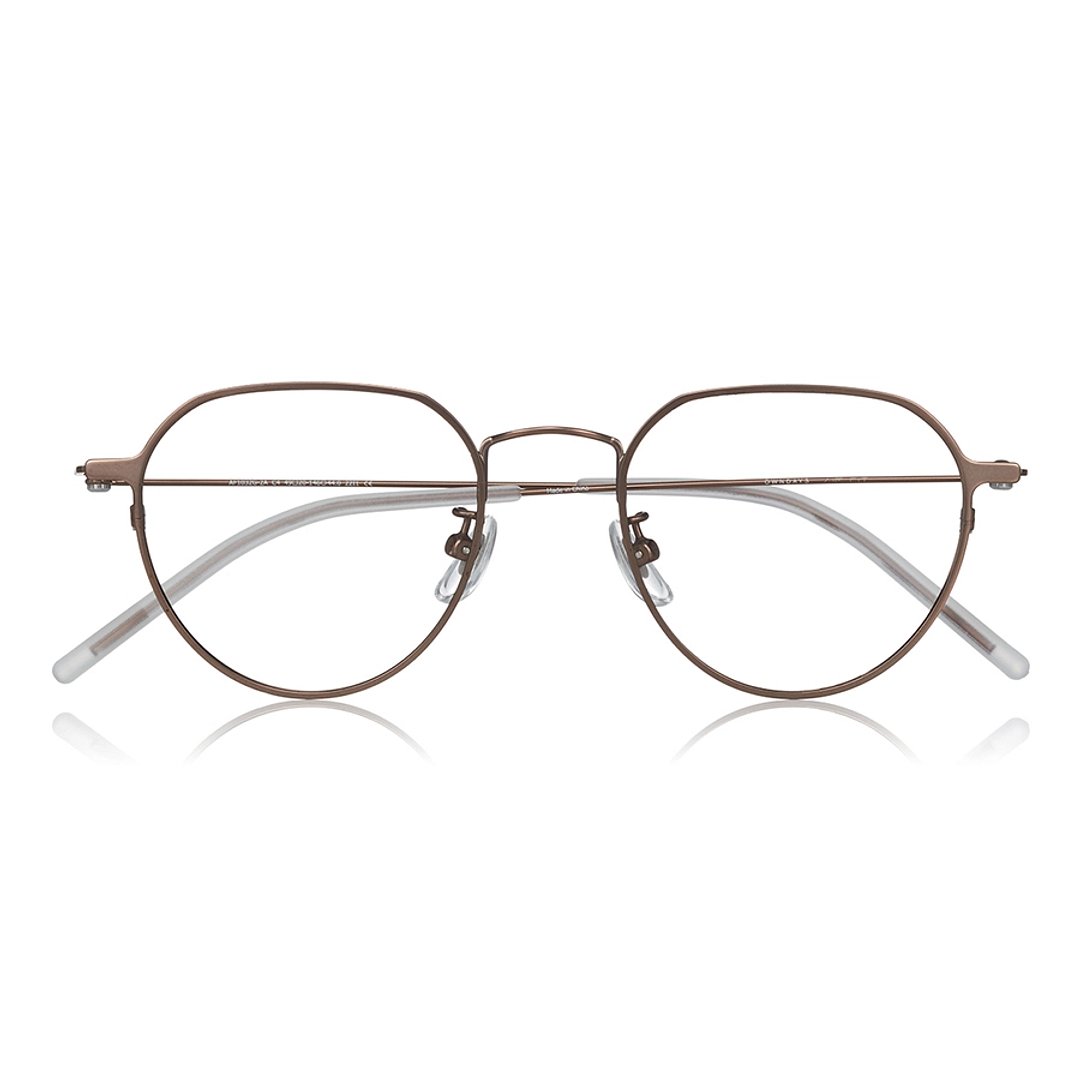 OWNDAYS | AIR Light Brown Full Rim Boston right side