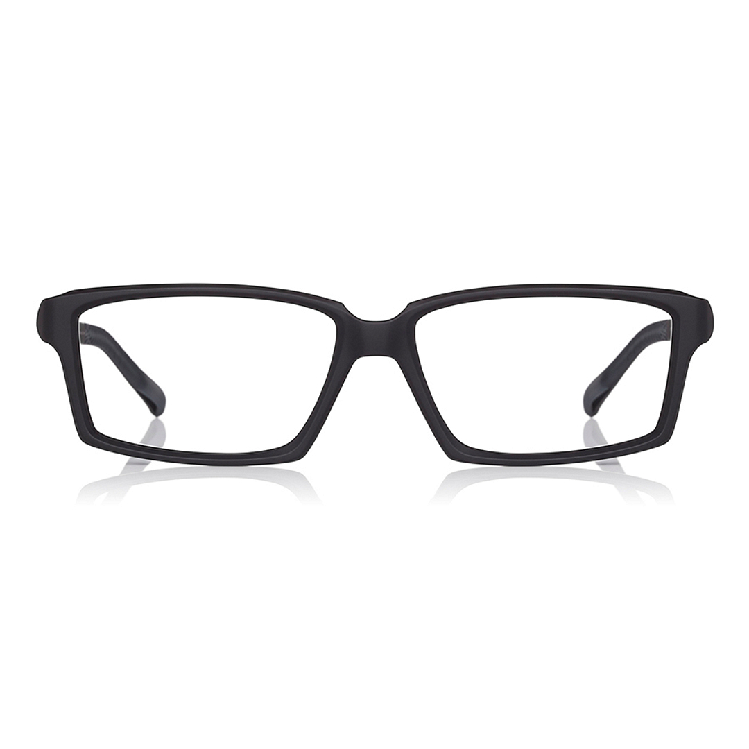 OWNDAYS | MOVE MATTE BLACK Full Rim Rectangle right side