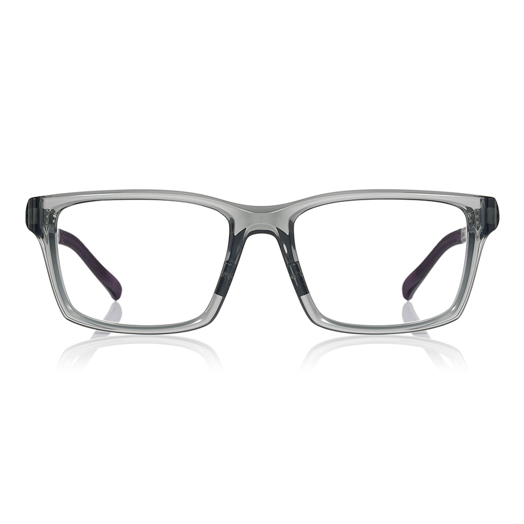 OWNDAYS | AIR Clear Gray Full Rim Wellington right side