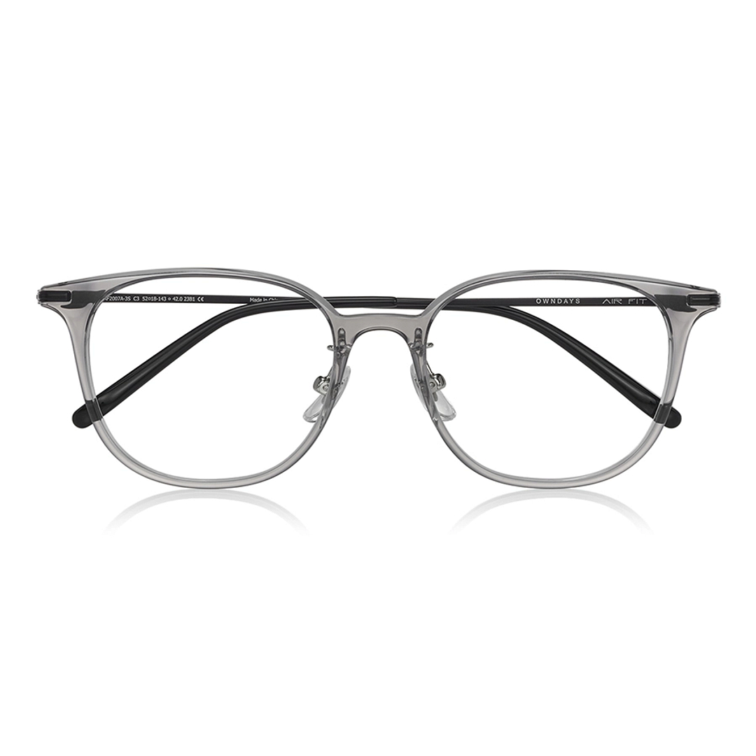 OWNDAYS | AIR Gray Full Rim Wellington right side