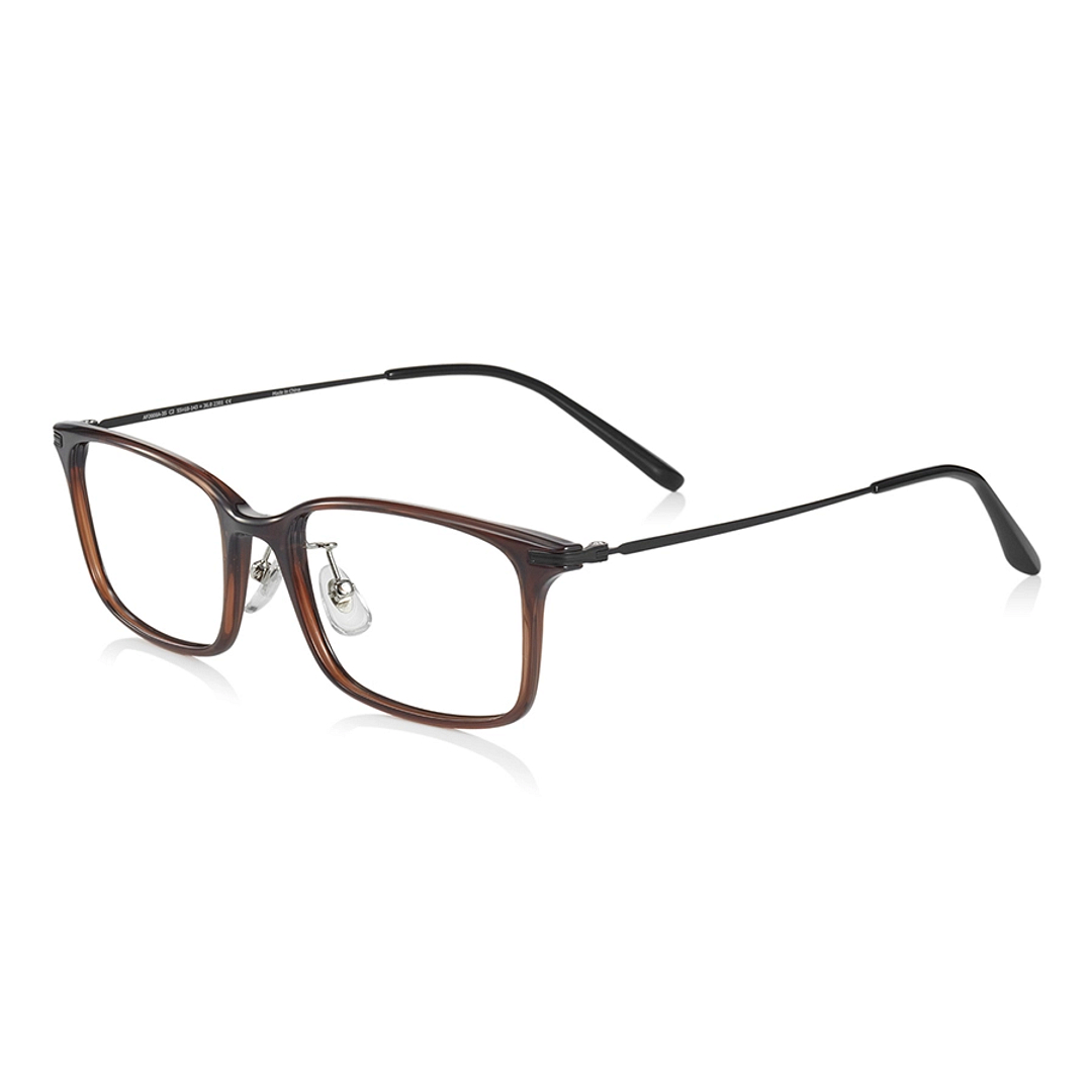 OWNDAYS | AIR Brown Full Rim Rectangle left side