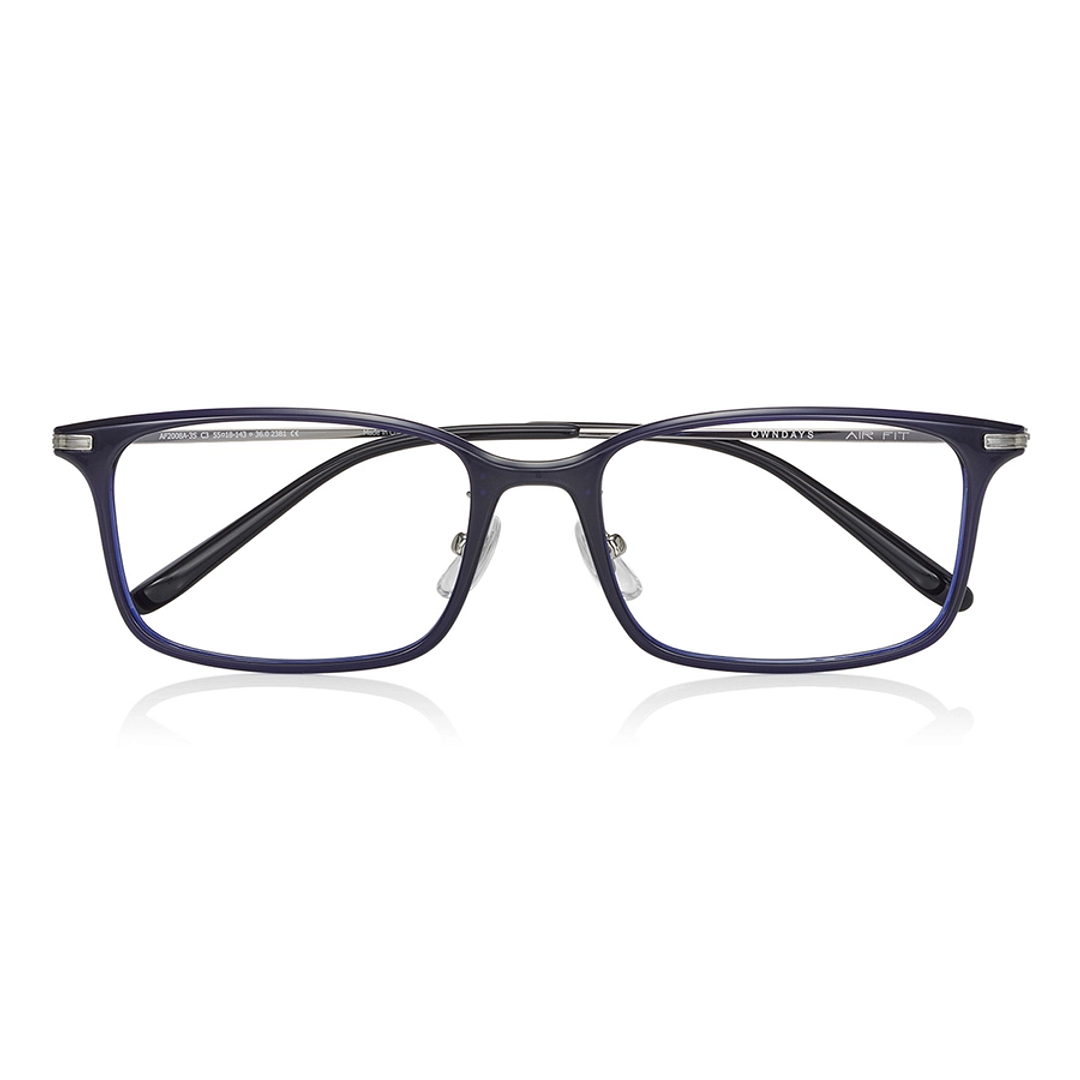 OWNDAYS | AIR Navy Full Rim Rectangle right side