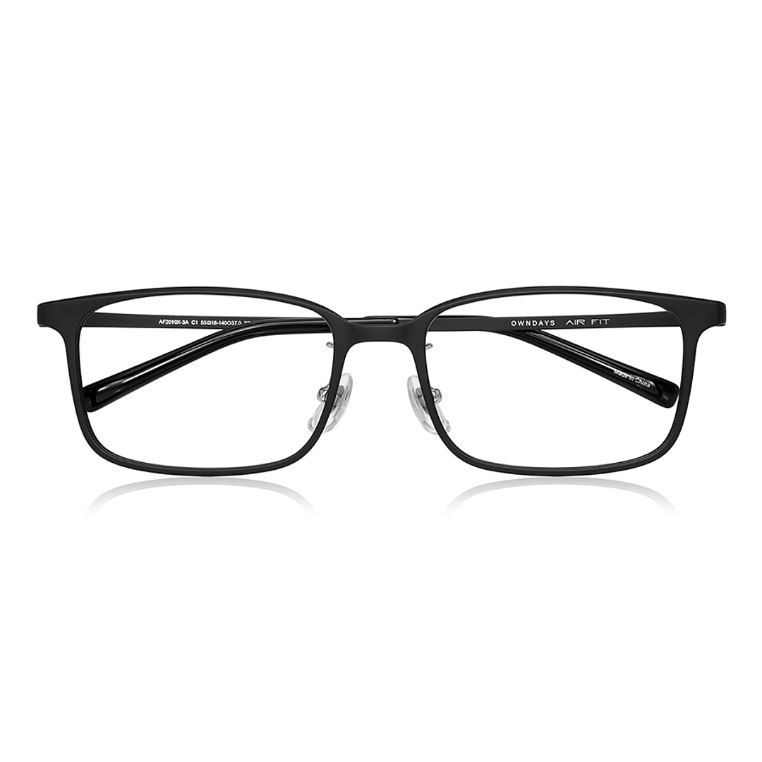 OWNDAYS | AIR Black Full Rim Rectangle right side