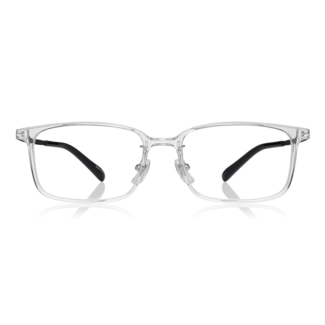 OWNDAYS | AIR Crystal Transparent Full Rim Rectangle right side