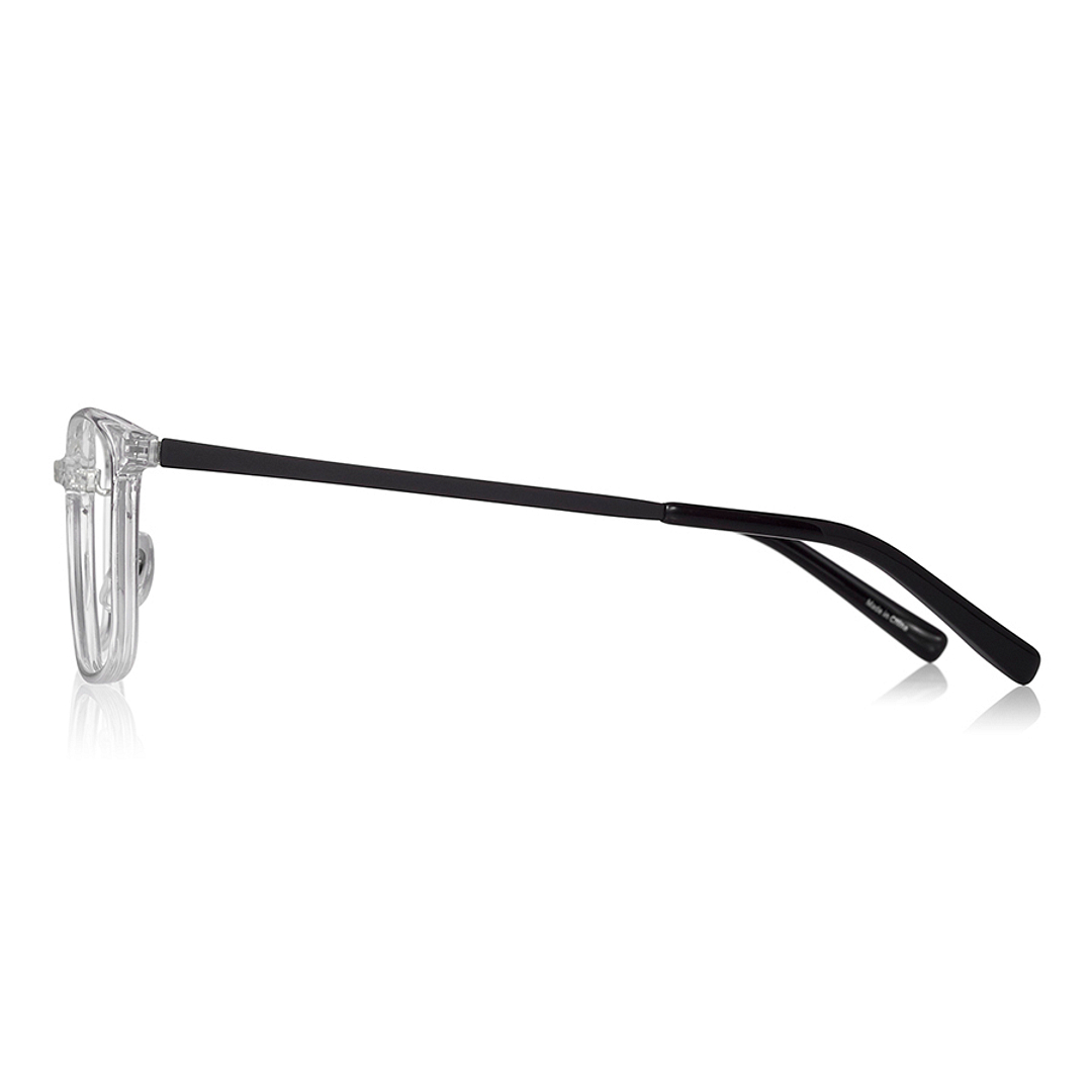 OWNDAYS | AIR Crystal Transparent Full Rim Rectangle left side