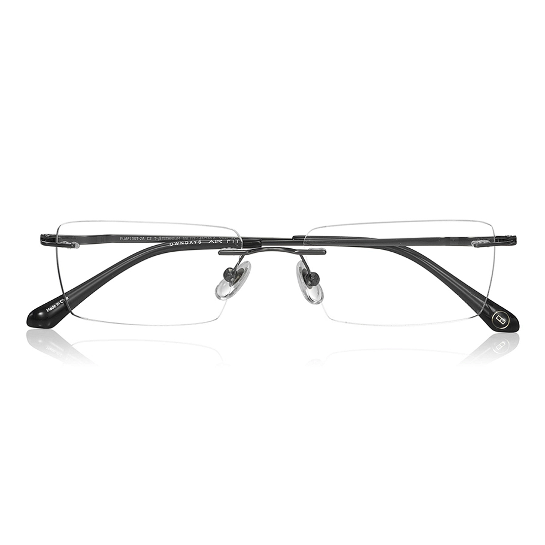 OWNDAYS | AIR Gun Rimless Rectangle right side