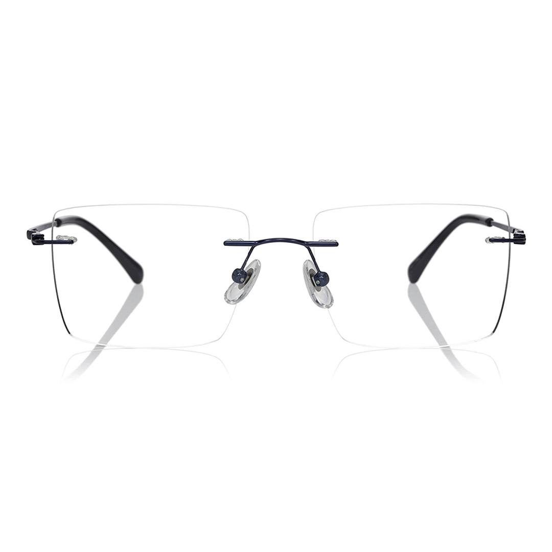 OWNDAYS | AIR Navy Rimless Wellington right side