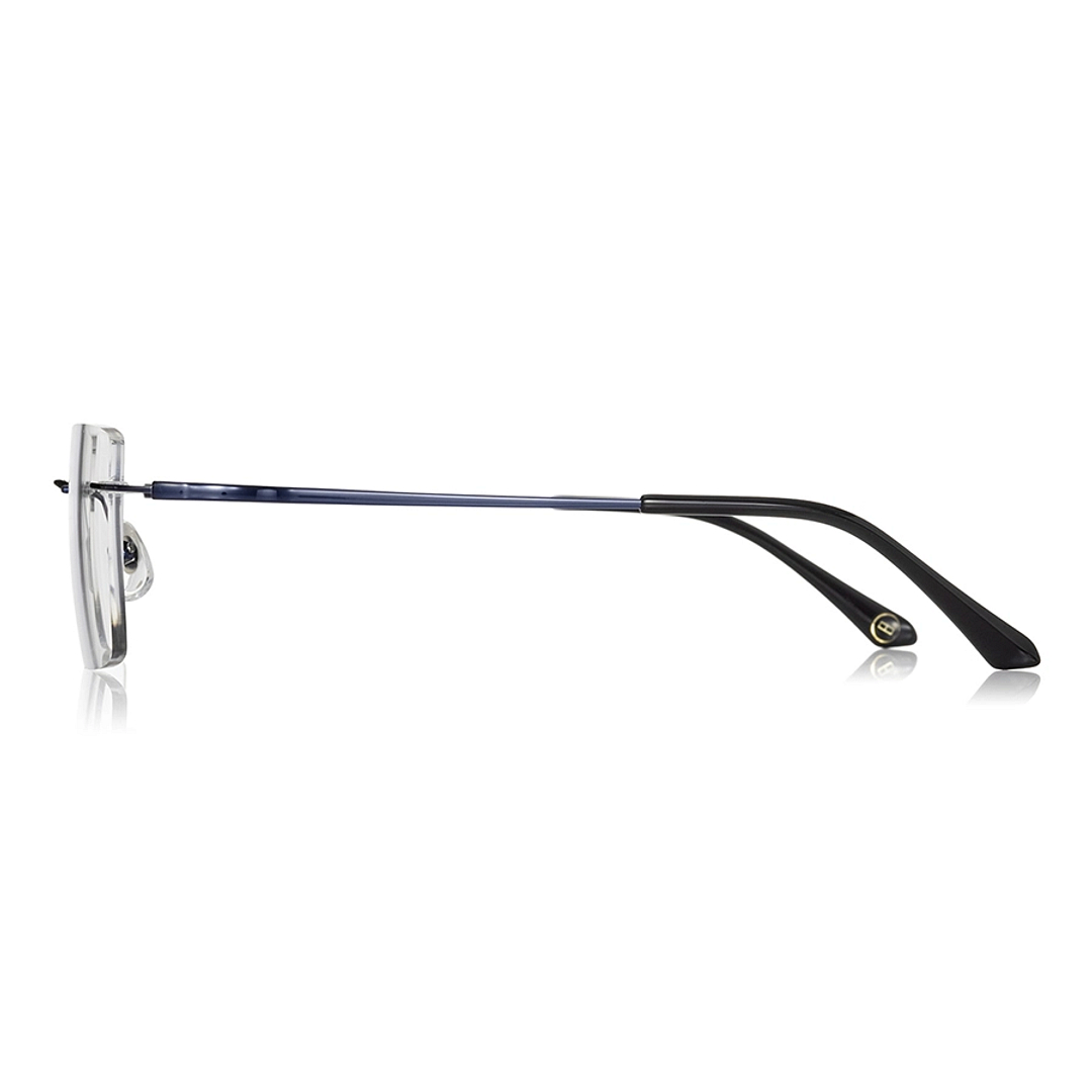 OWNDAYS | AIR Navy Rimless Wellington left side