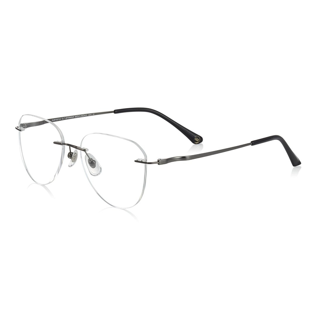 OWNDAYS | AIR Gun Rimless Teardrop left side