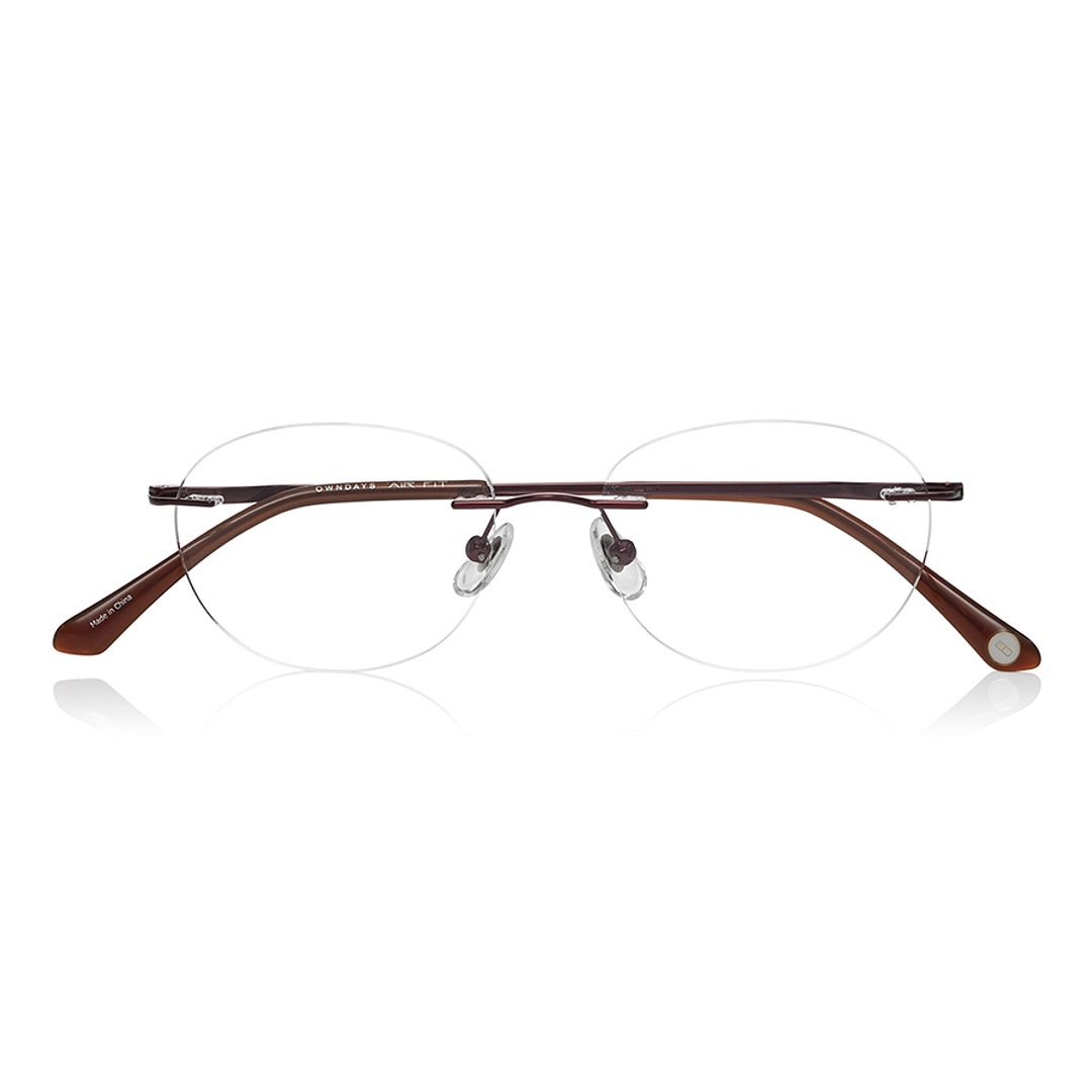 OWNDAYS | AIR Red Full Rim Oval right side