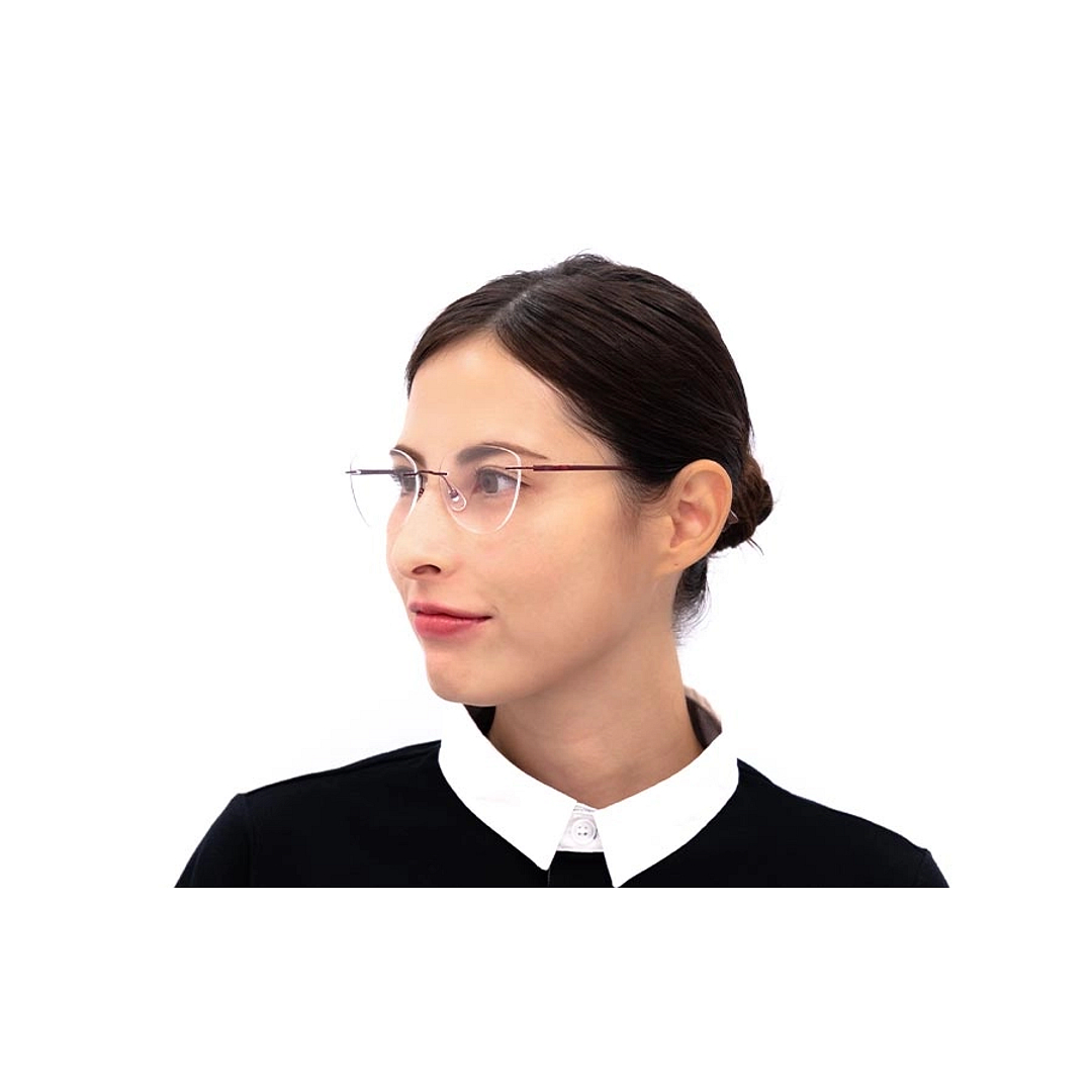 OWNDAYS | AIR Wine Rimless Fox right side