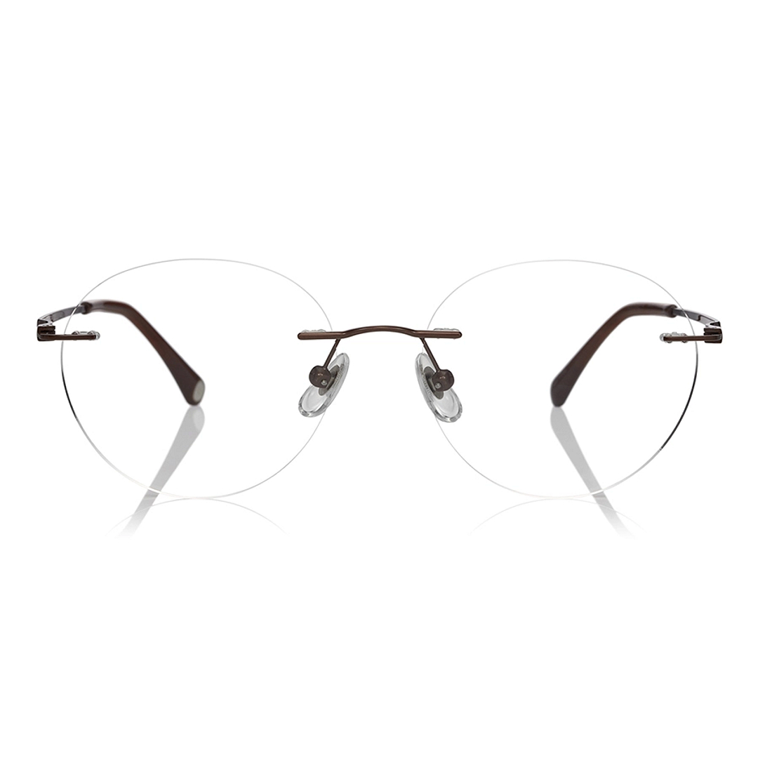 OWNDAYS | AIR Light Brown Full Rim Boston right side