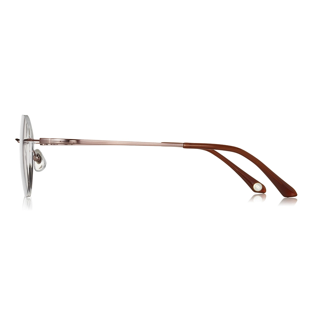 OWNDAYS | AIR Pink Rimless Boston left side