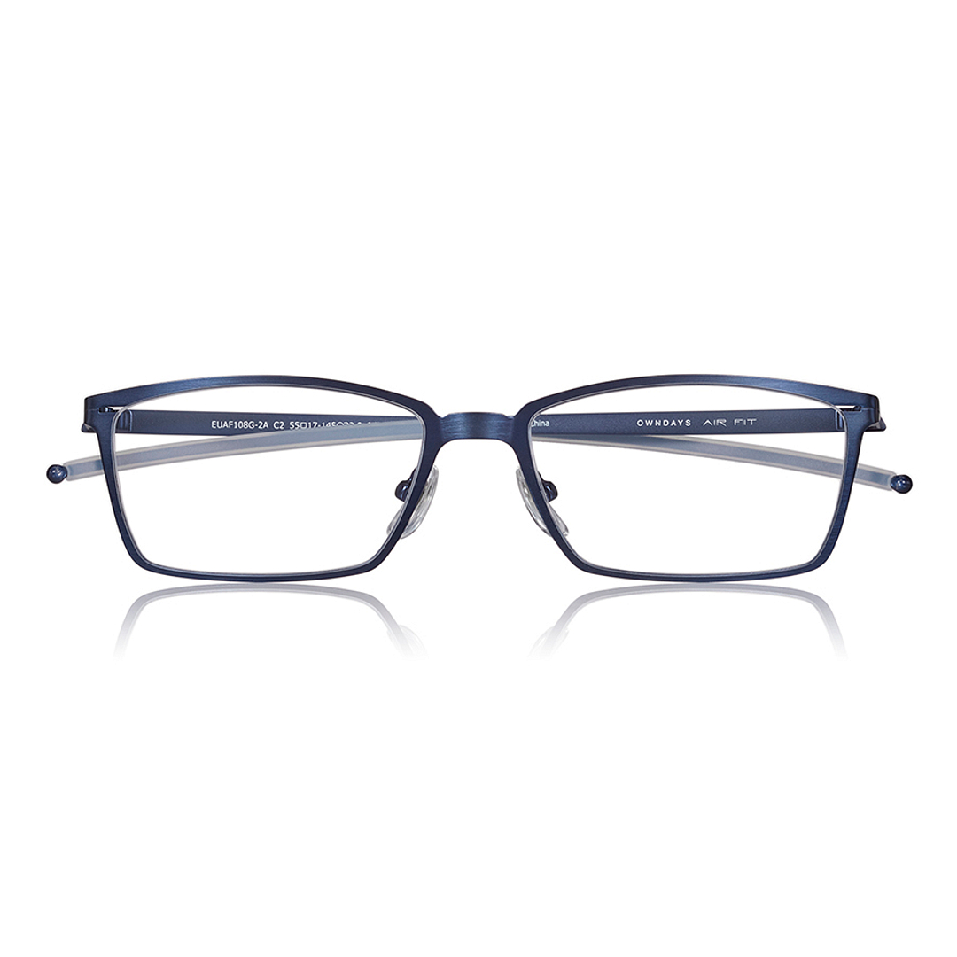 OWNDAYS | AIR Matte Navy Full Rim Rectangle right side