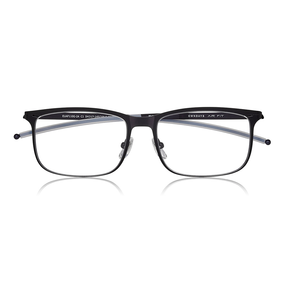 OWNDAYS | AIR Matte Black Full Rim Wellington right side