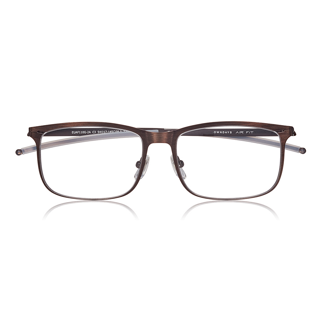 OWNDAYS | AIR Matte Brown Full Rim Wellington right side