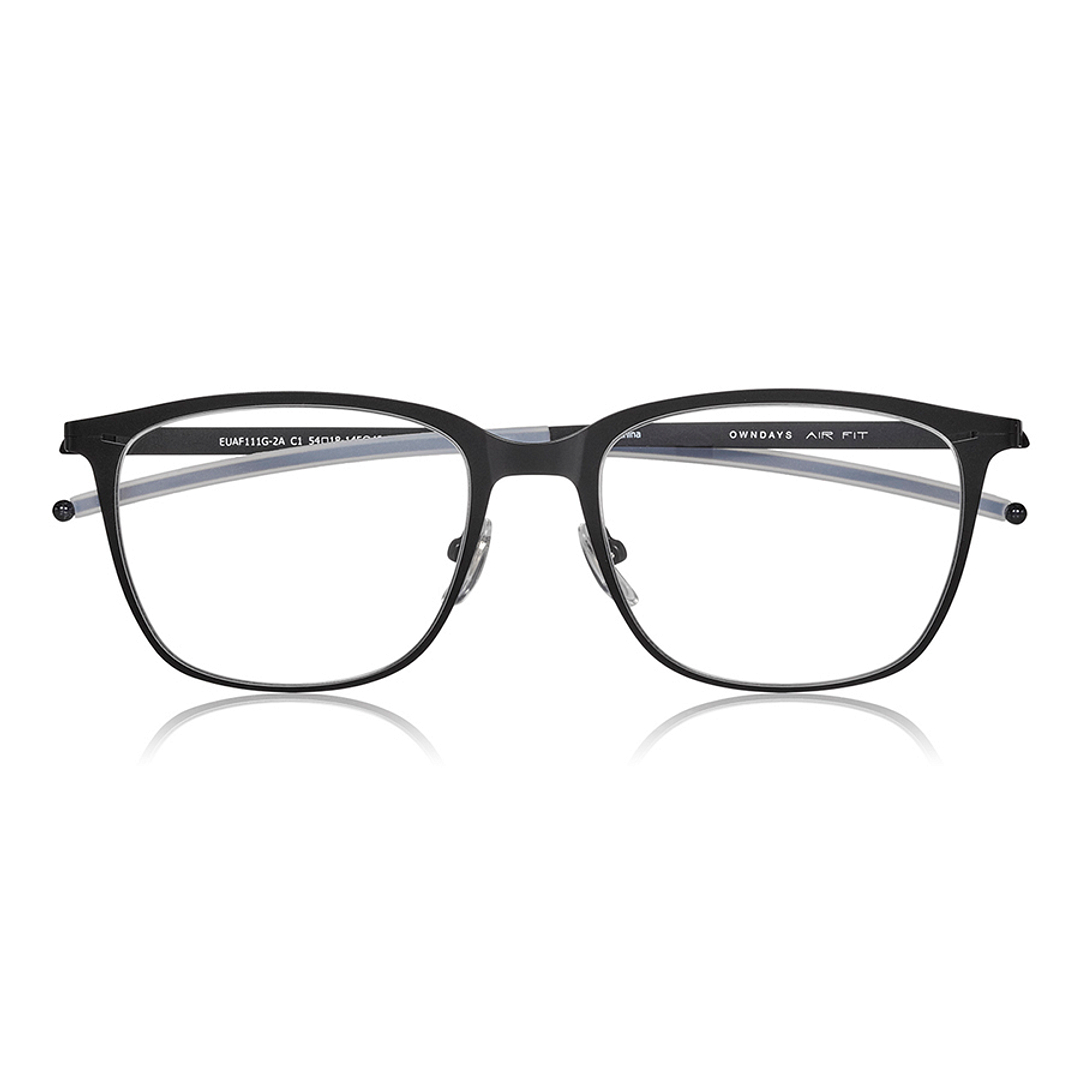 OWNDAYS | AIR Black Full Rim Wellington right side