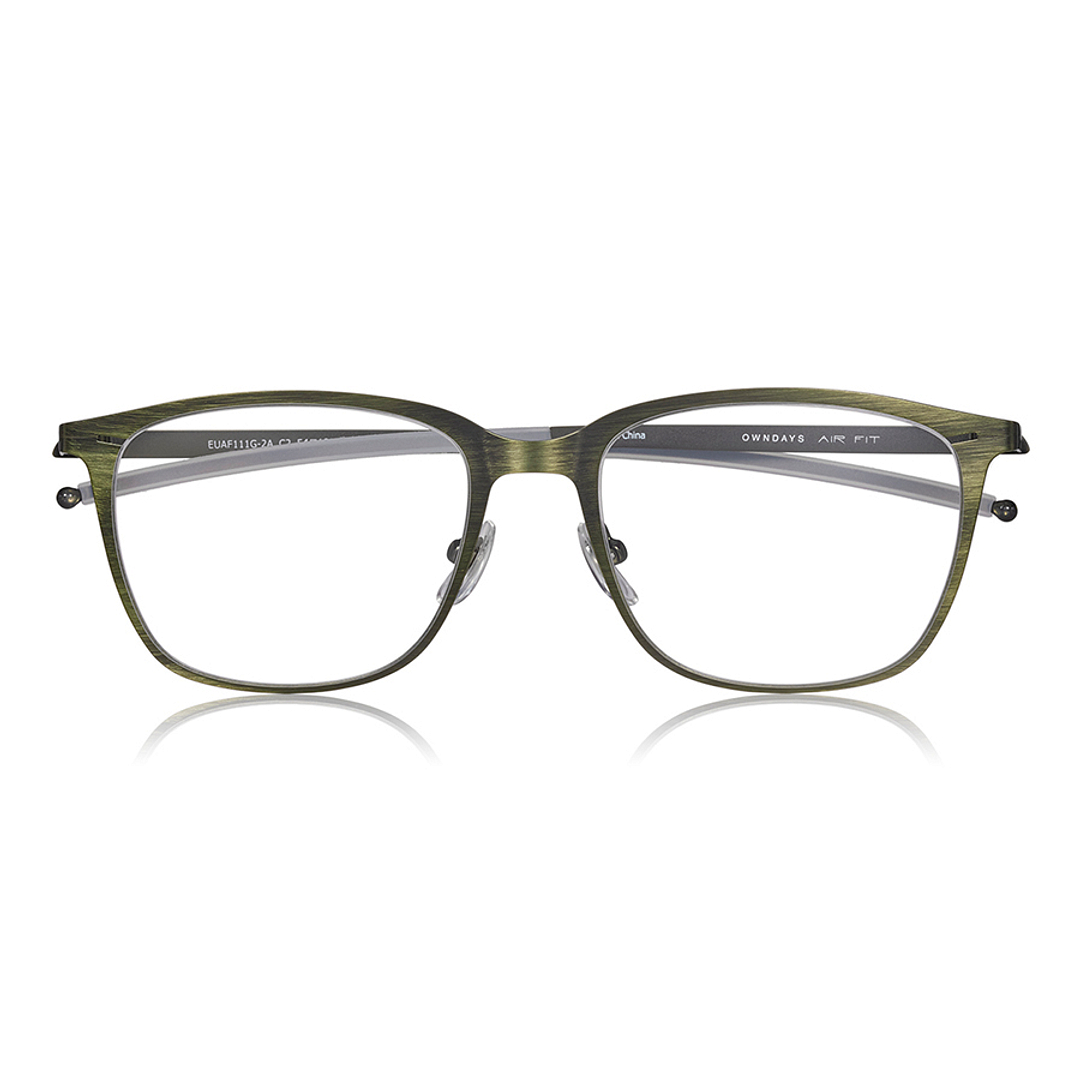 OWNDAYS | AIR Matte Khaki Full Rim Wellington right side