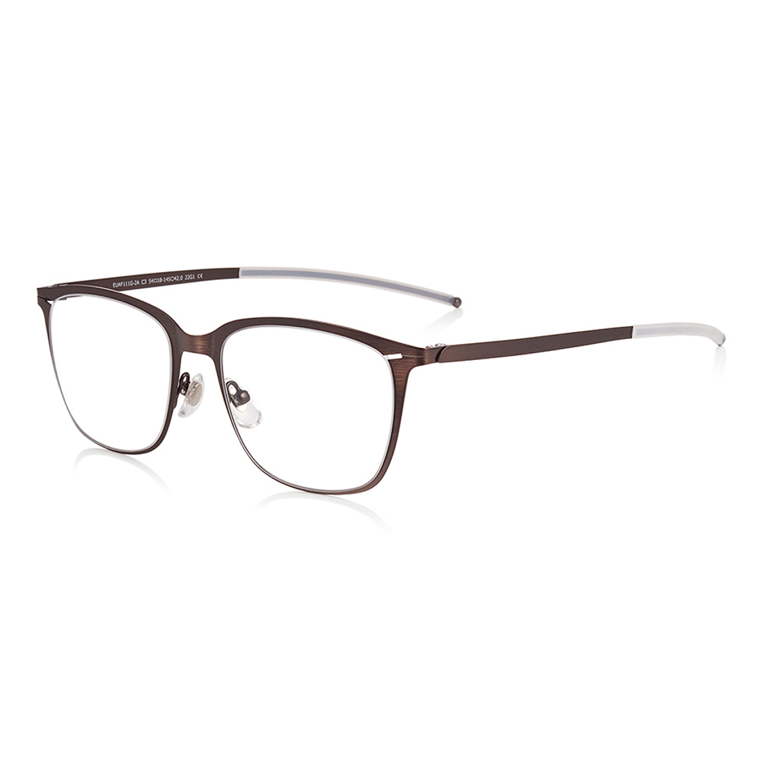 OWNDAYS | AIR Dark Brown Full Rim Wellington left side