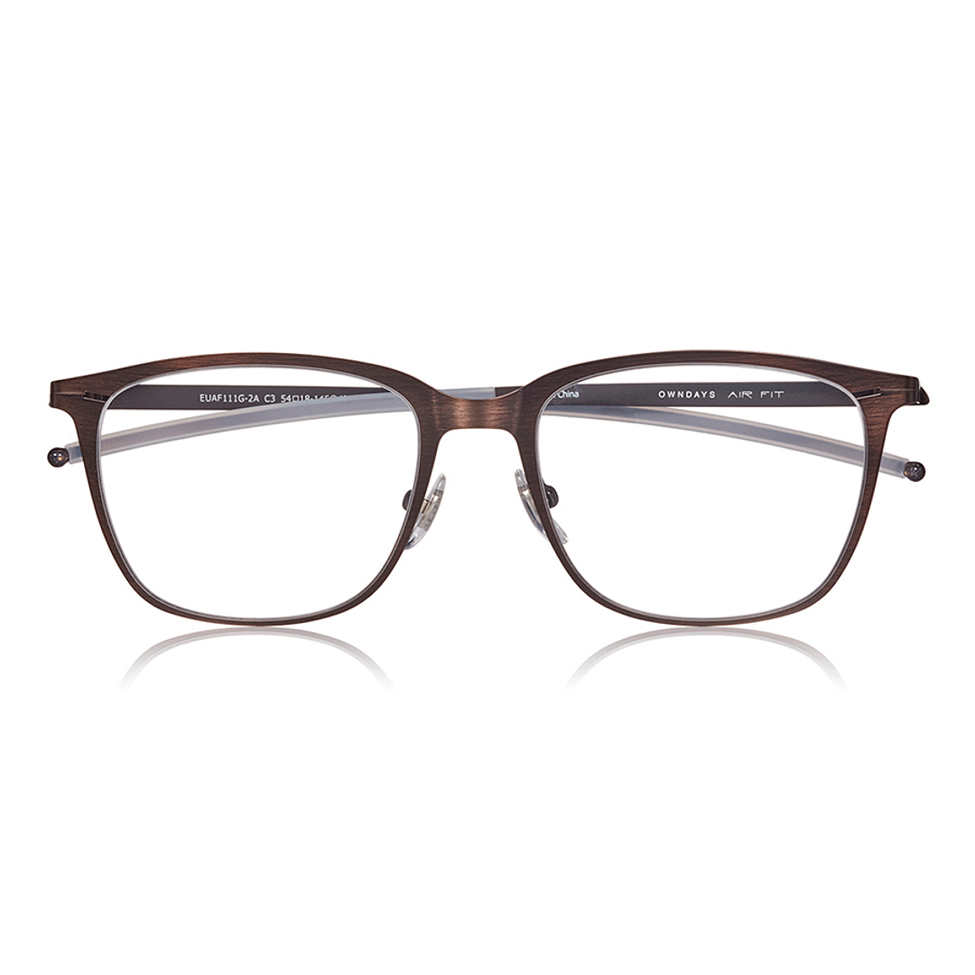 OWNDAYS | AIR Dark Brown Full Rim Wellington right side