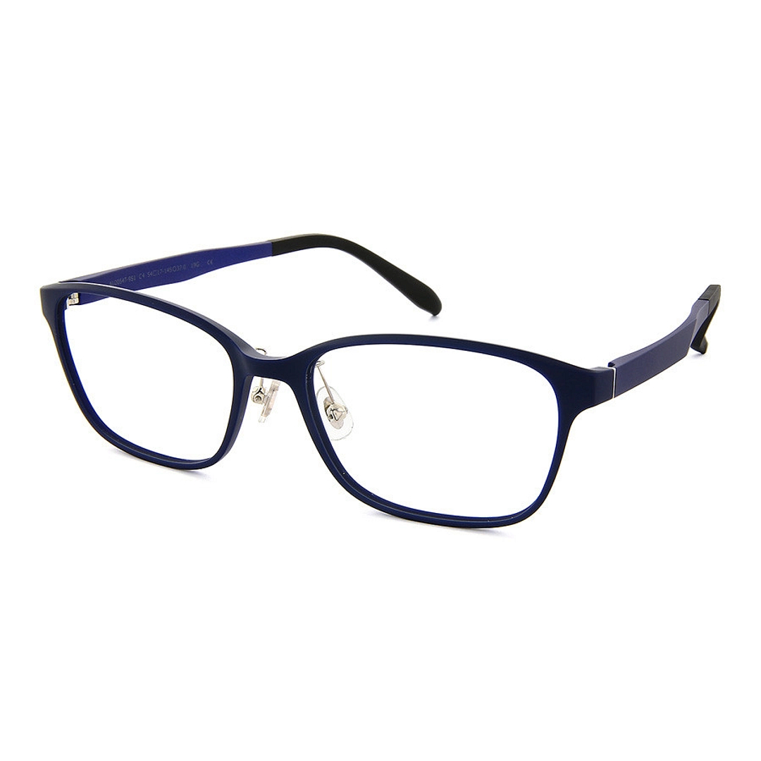 OWNDAYS | AIR Navy Blue Full Rim Rectangle left side