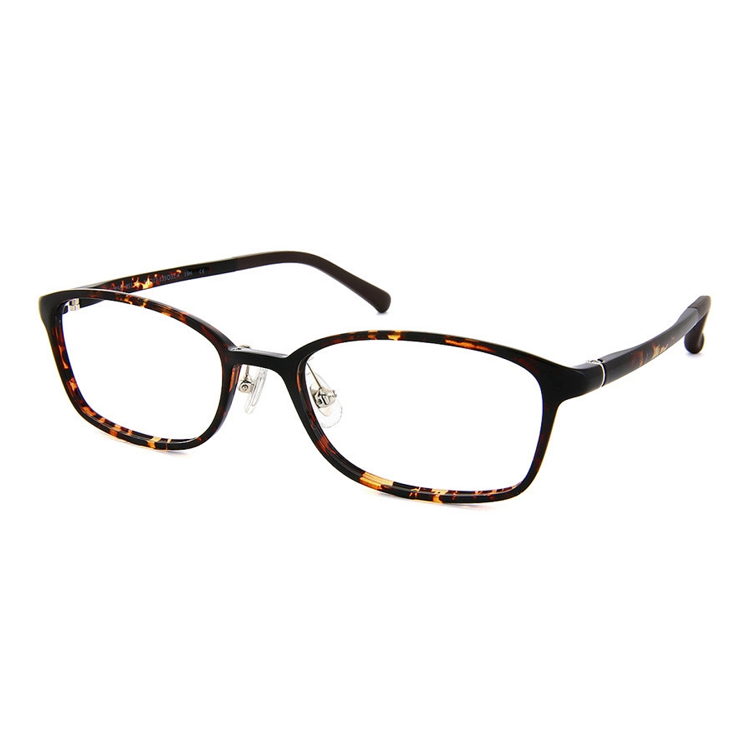 OWNDAYS | AIR Brown Demi Full Rim Rectangle left side