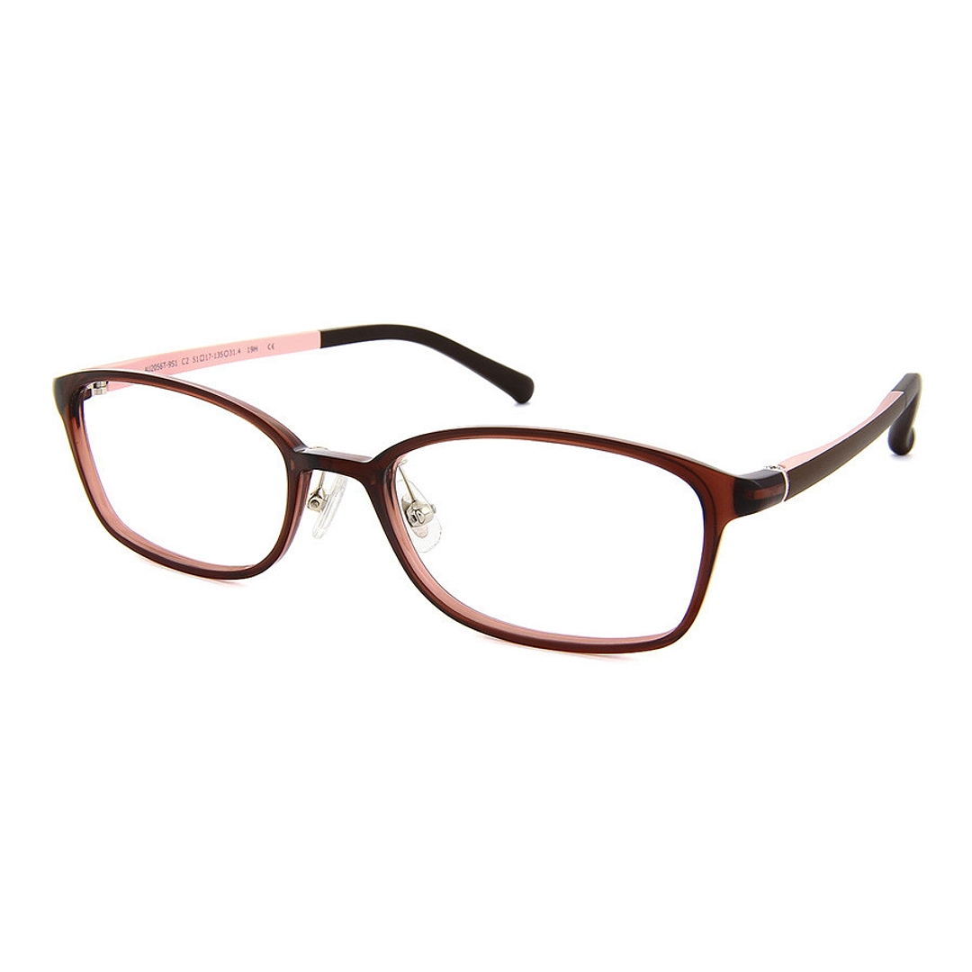 OWNDAYS | AIR Pink Full Rim Rectangle left side