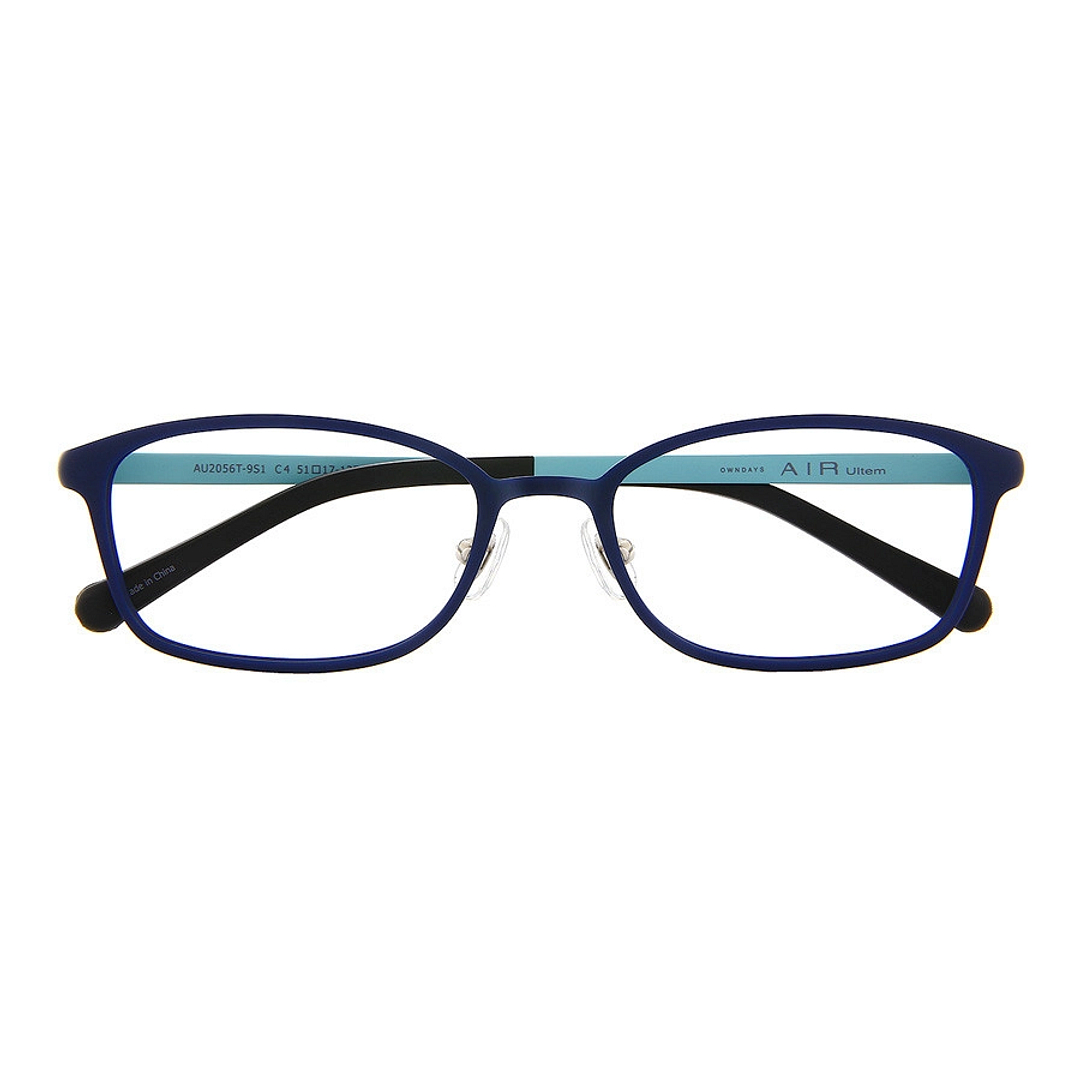 OWNDAYS | AIR Navy Blue Full Rim Rectangle right side