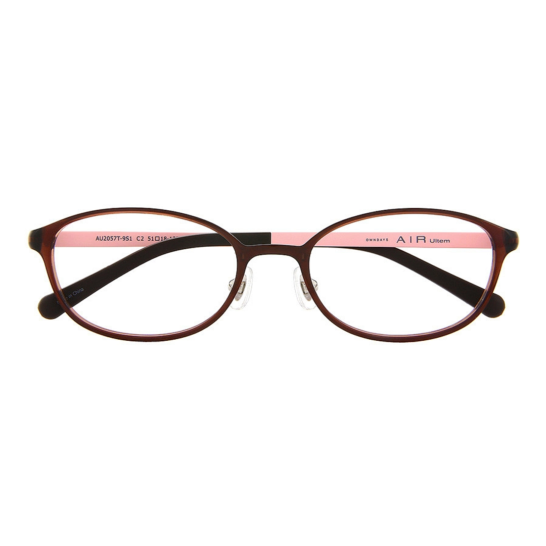 OWNDAYS | AIR Pink Full Rim Oval right side