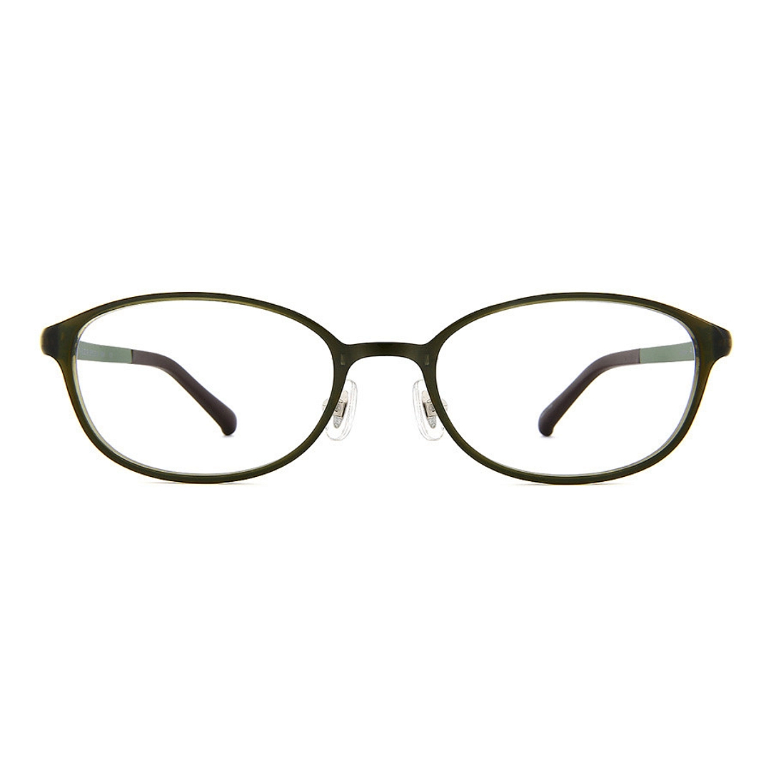 OWNDAYS | AIR Khaki Full Rim Oval right side