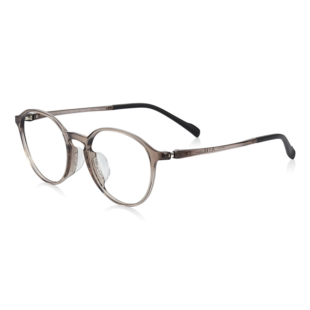 OWNDAYS | AIR Light Brown Full Rim Boston left side