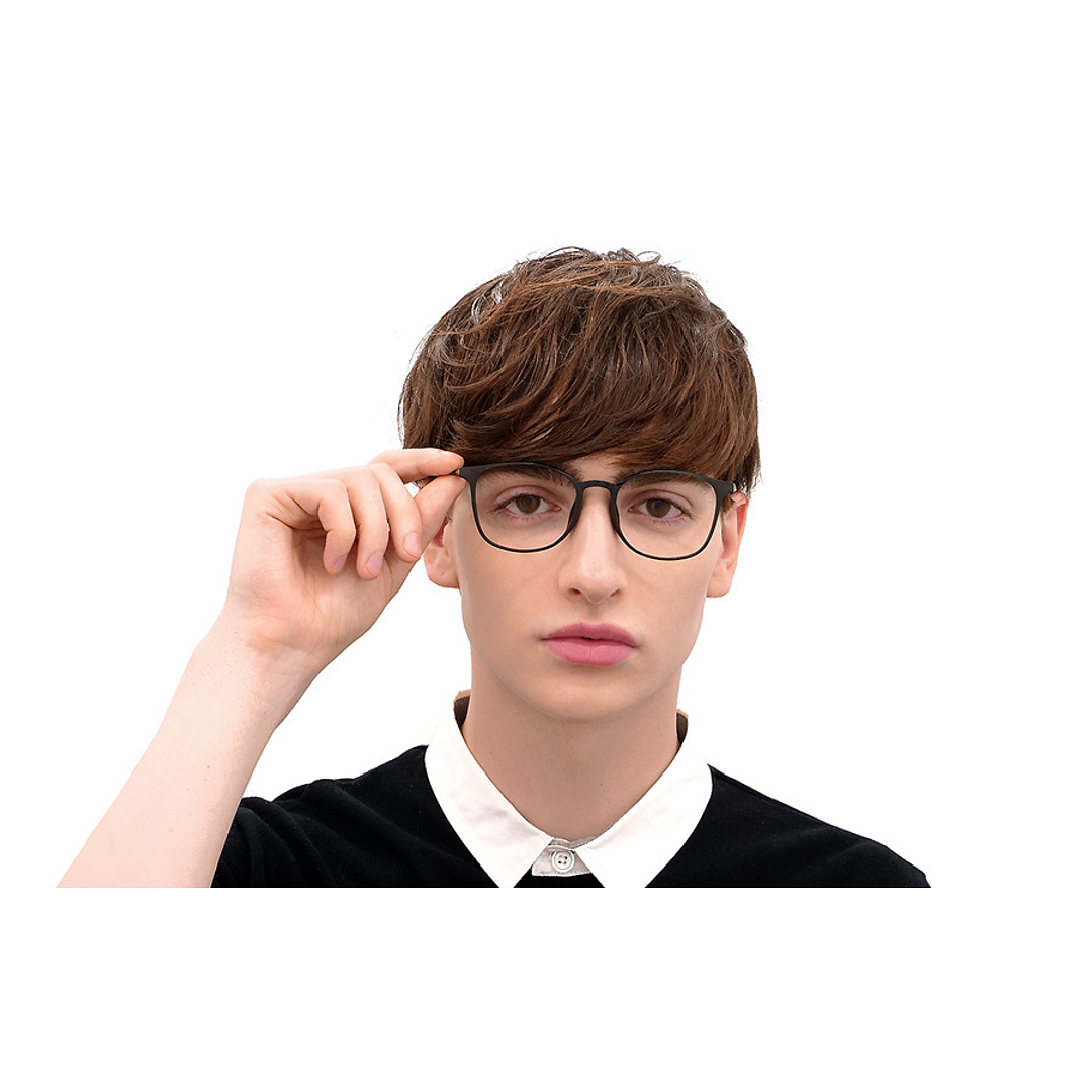 OWNDAYS | AIR Brown Demi Full Rim Wellington left side