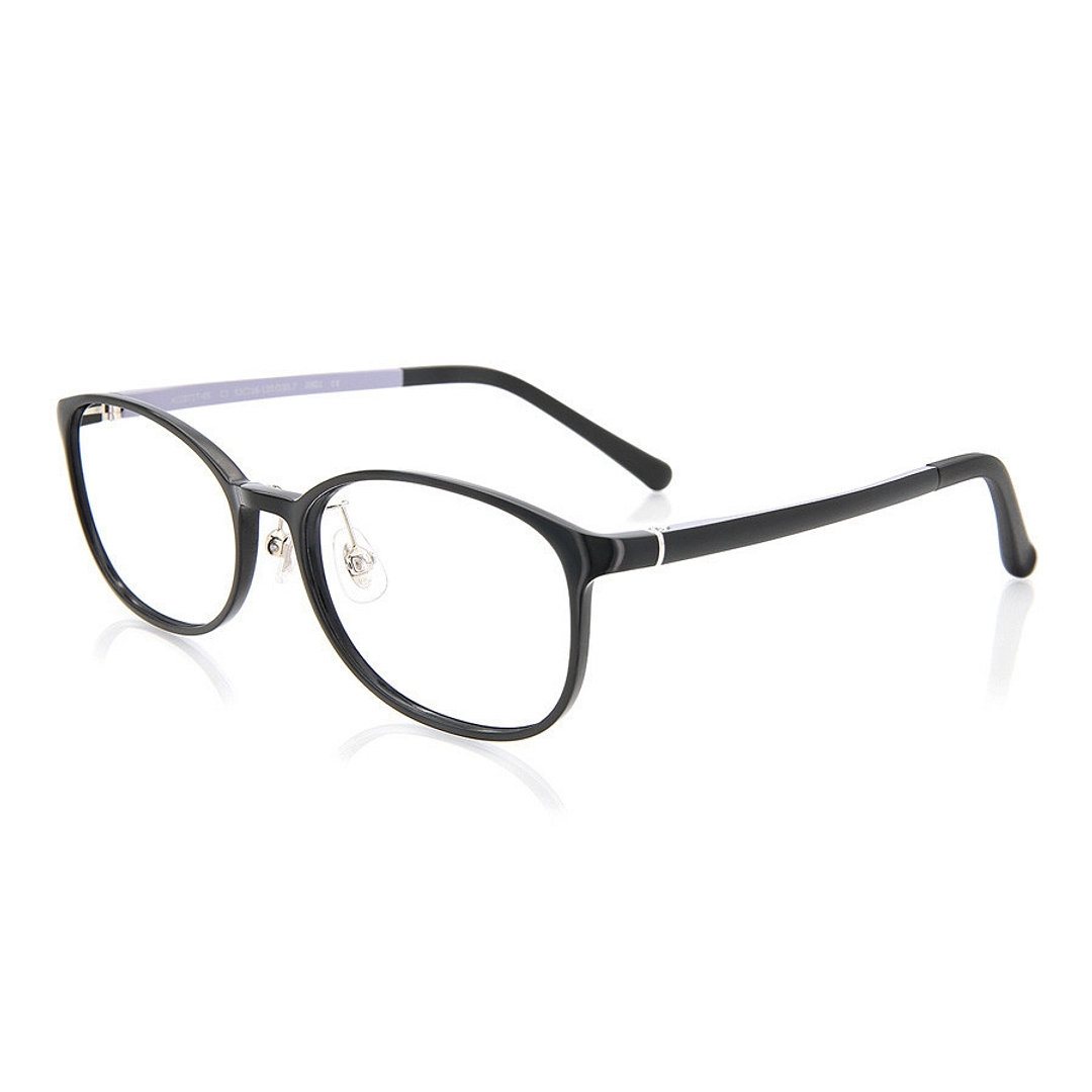 OWNDAYS | AIR Black Full Rim Oval left side