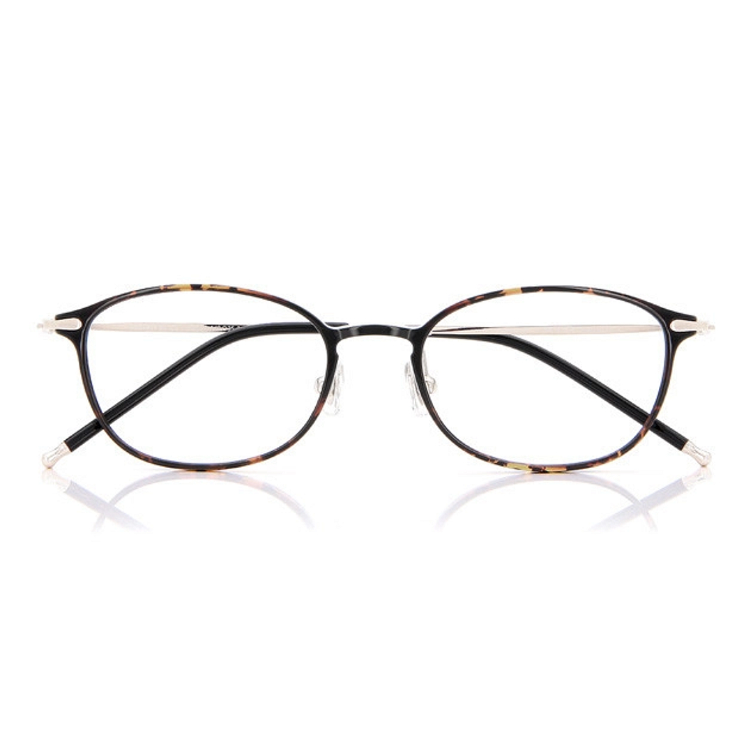 OWNDAYS | AIR Brown Demi Full Rim Oval right side